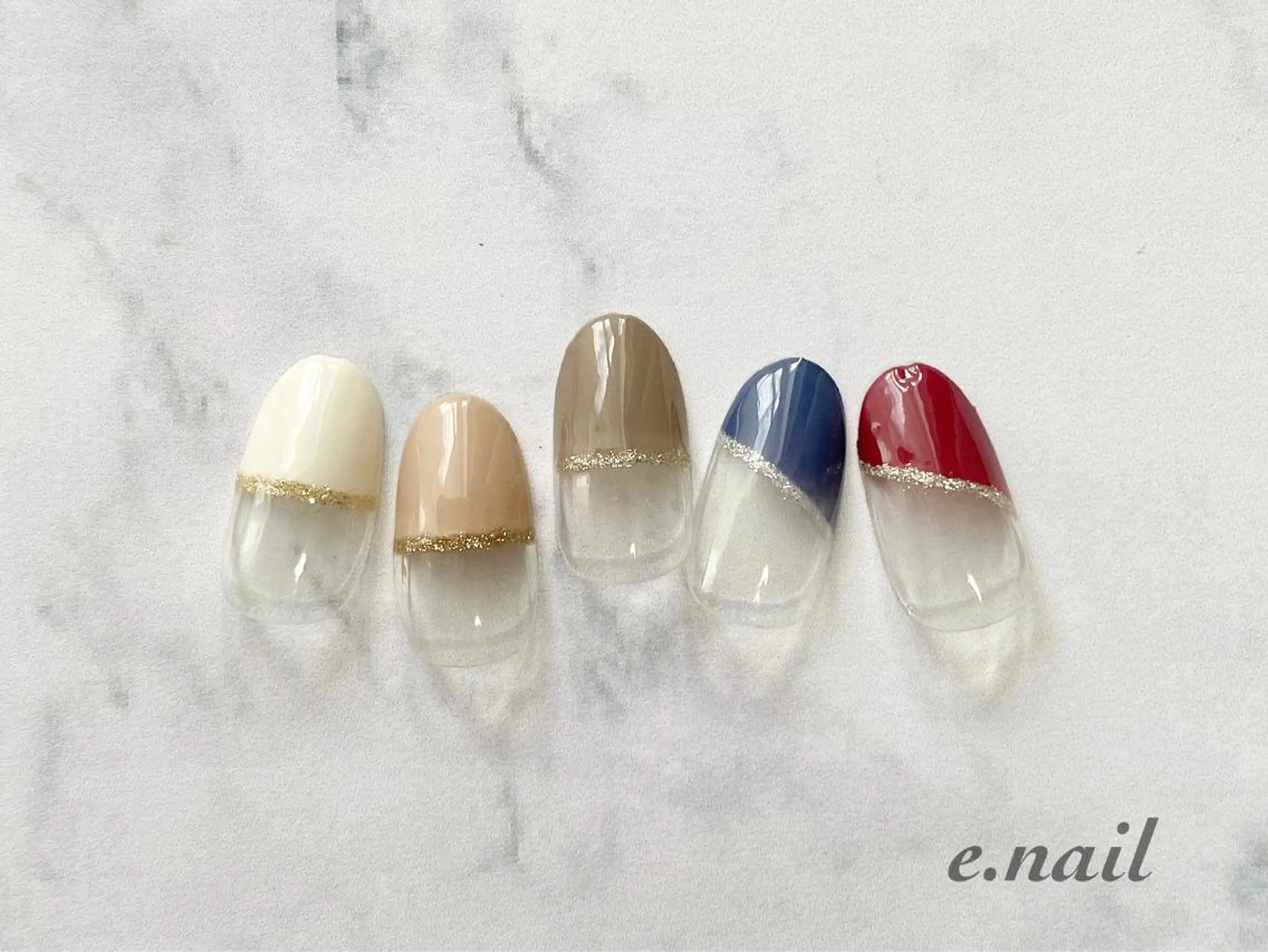 ネイル フレンチネイル N.design mineのネイルデザイン