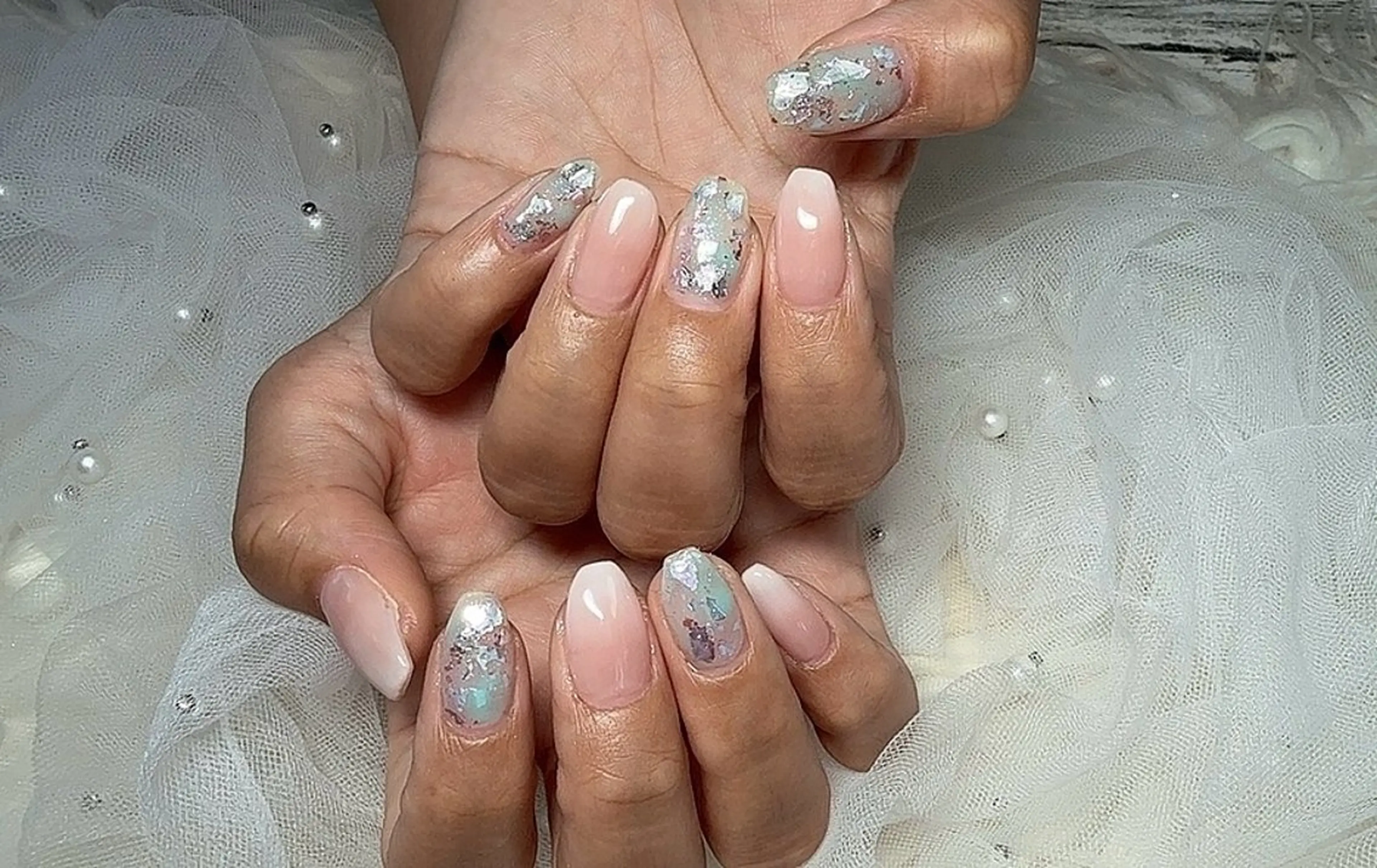 ネイル ニュアンスネイル ハンドネイル Ruana Nailのネイルデザイン