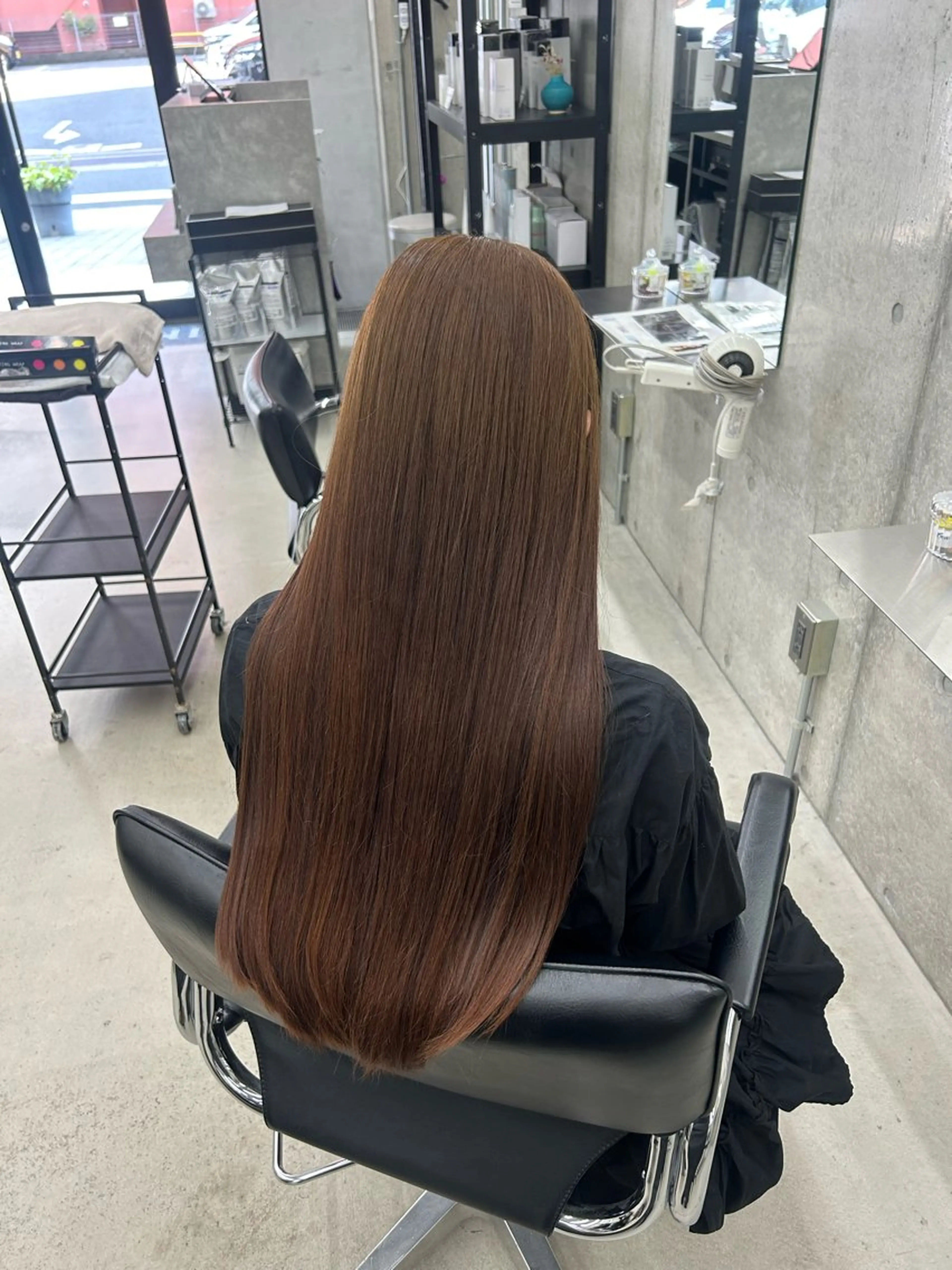 ロング 福田 彩心のヘアスタイル