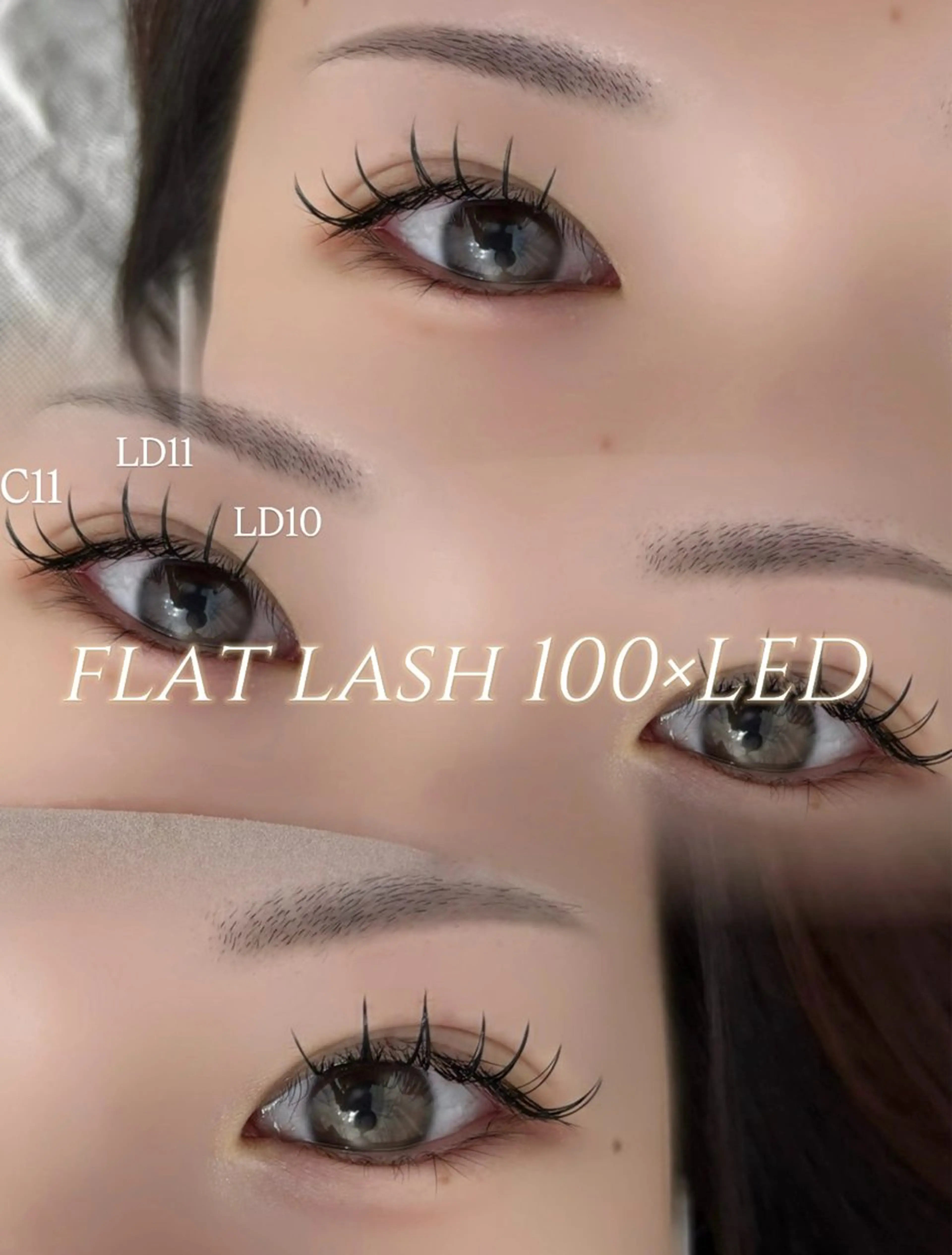 付け放題🌼フラットラッシュ120本まで🌼コーティング束仕上げ🉑の写真