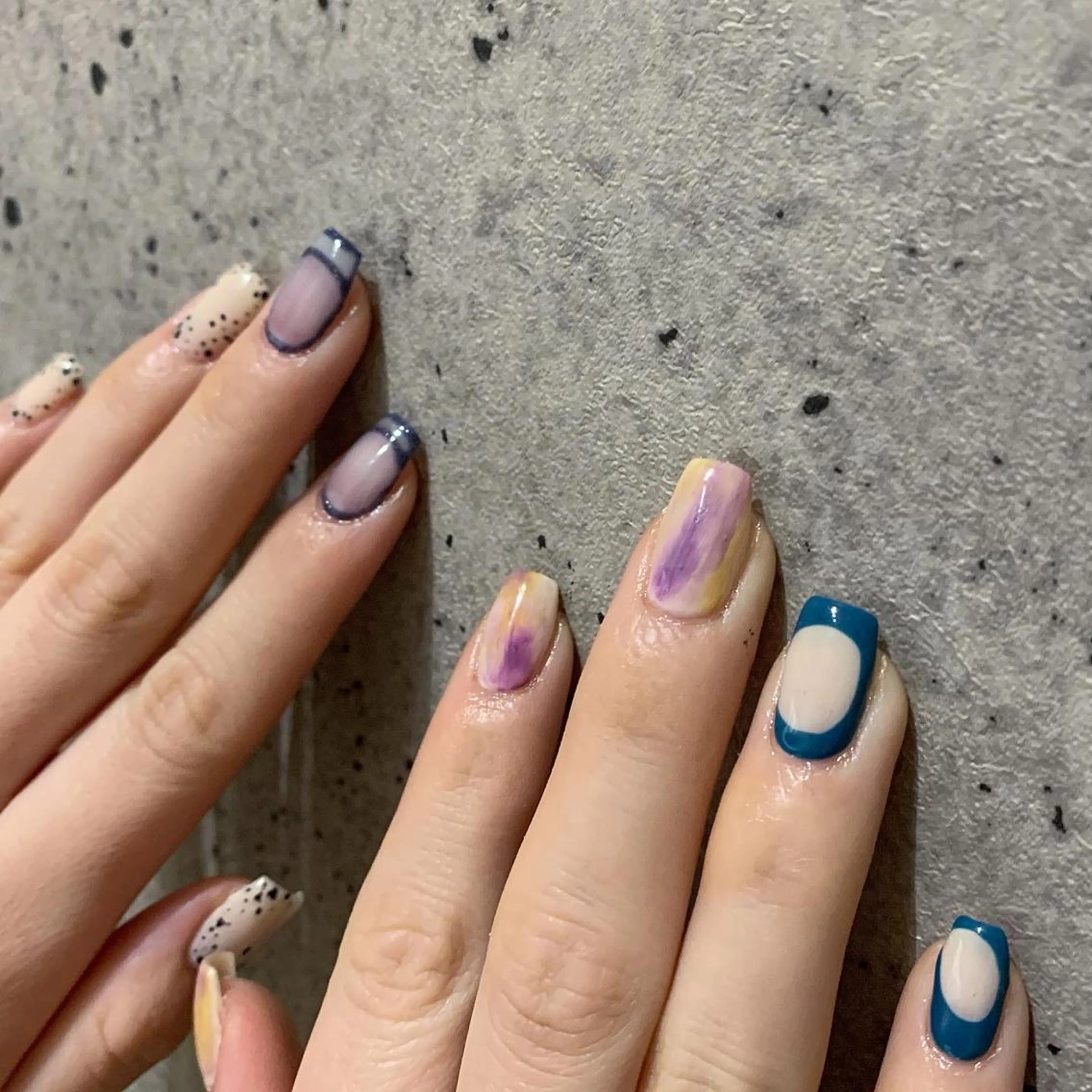 ネイル ハンドネイル ハンドケア lylynail YUUKAのネイルデザイン