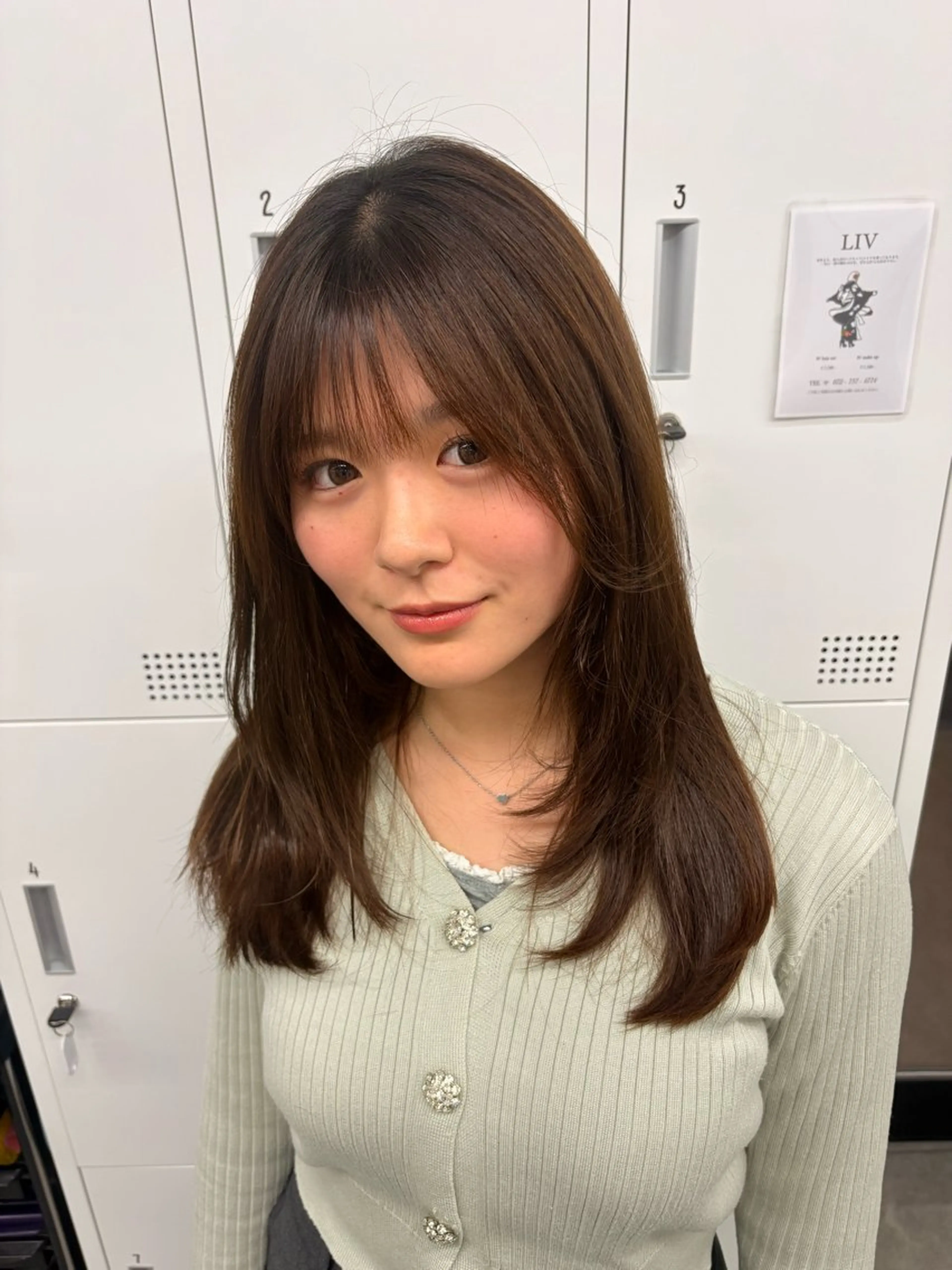 セミロング レイヤーカット カット LIV My(マイ) 髪質改善/箕面のヘアスタイル