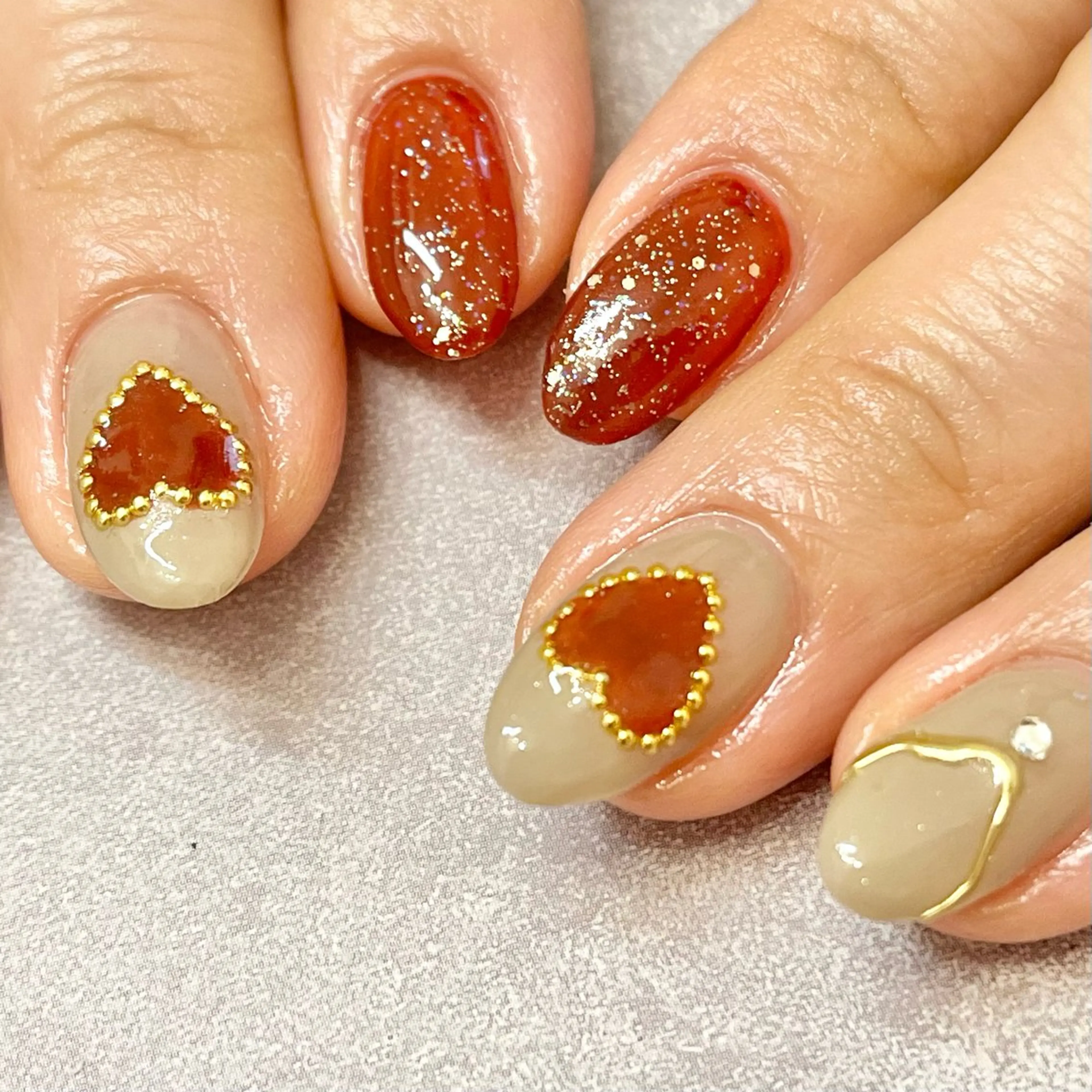 ネイル komorebi. 小峯 真実のネイルデザイン