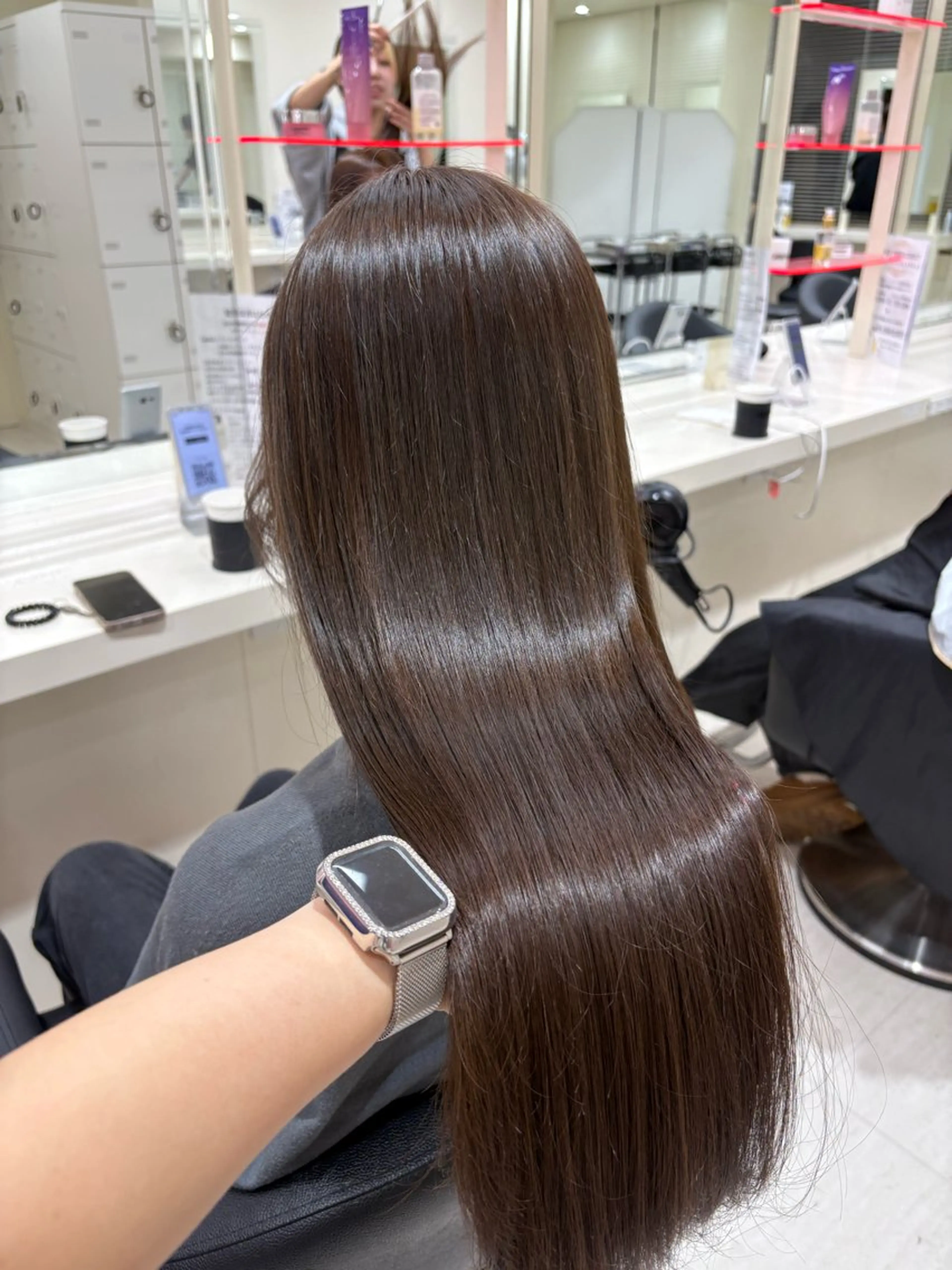 カラー ベージュ・ラベンダー カラー🎀りりのヘアスタイル