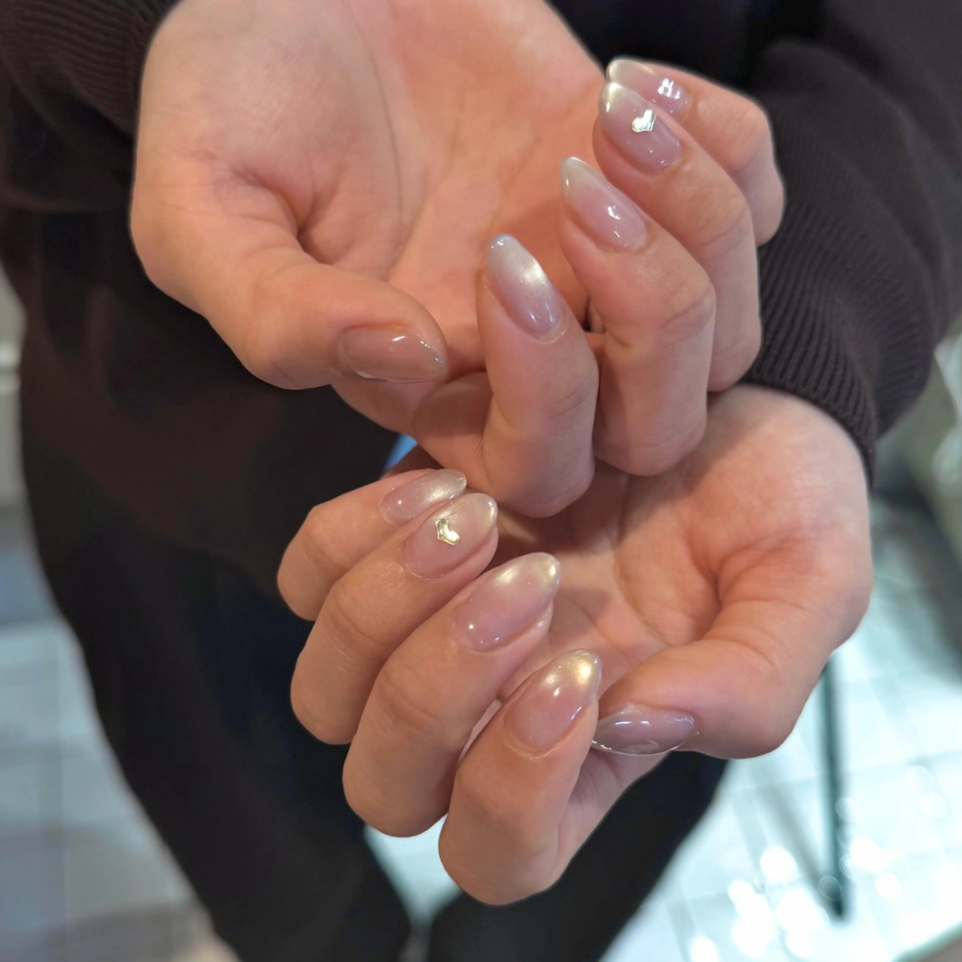 オフあり｜シンプルネイル(ワンポイント・2本まで）の写真