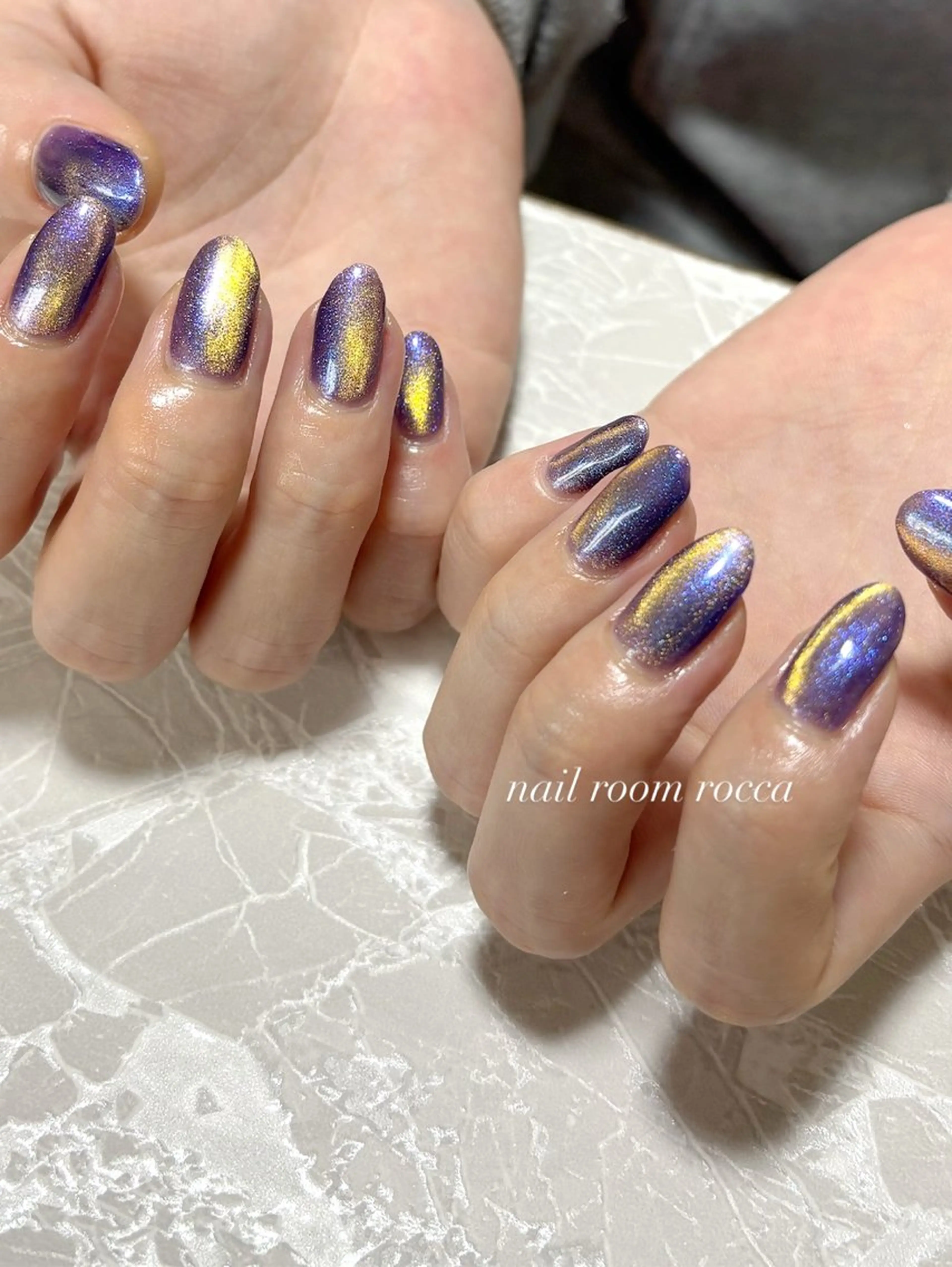 ネイル マグネットネイル ハンドネイル 茂野 恵のネイルデザイン