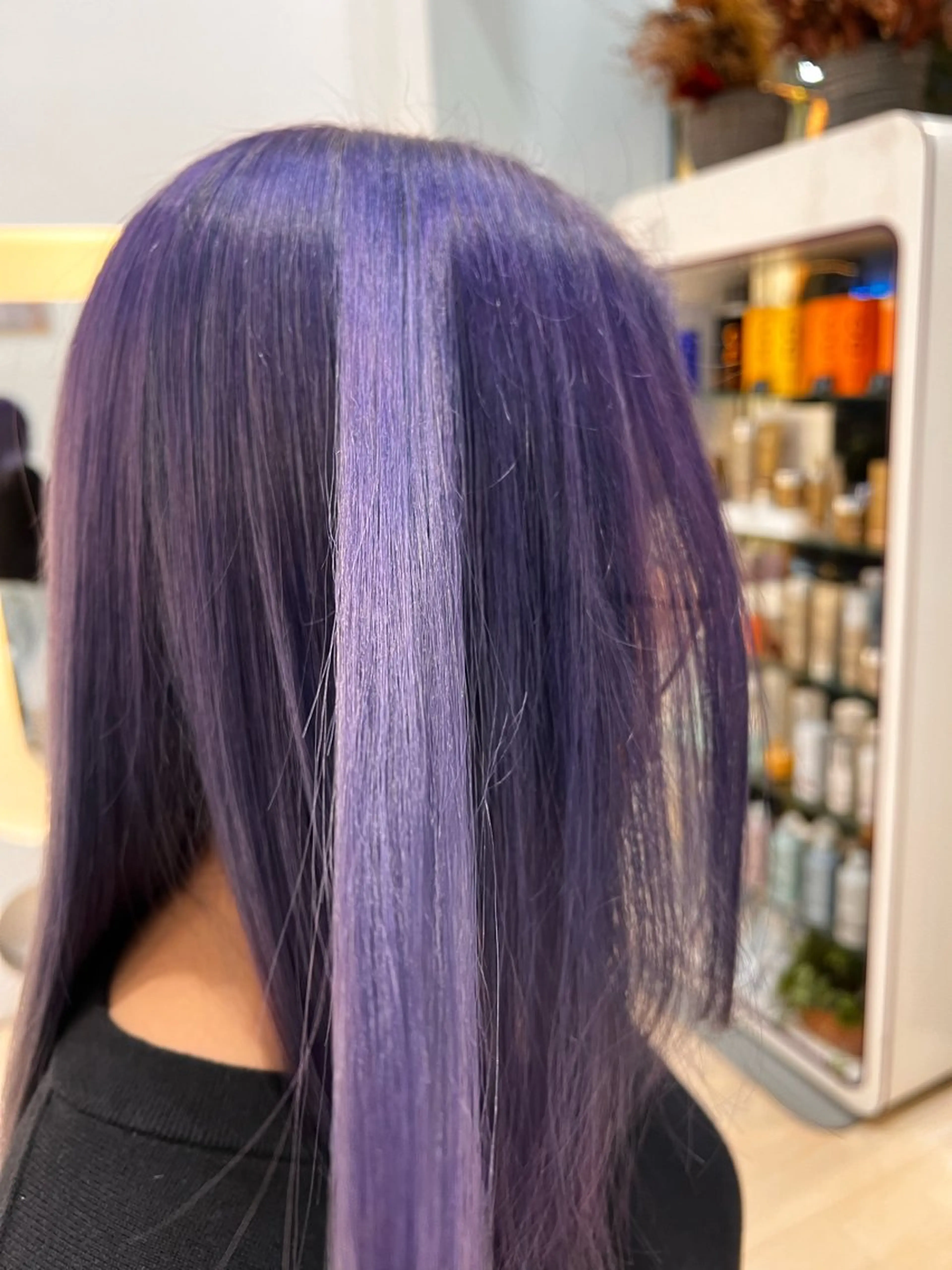 ミディアム カラー ヘアカラー 堀井 凌平のヘアスタイル