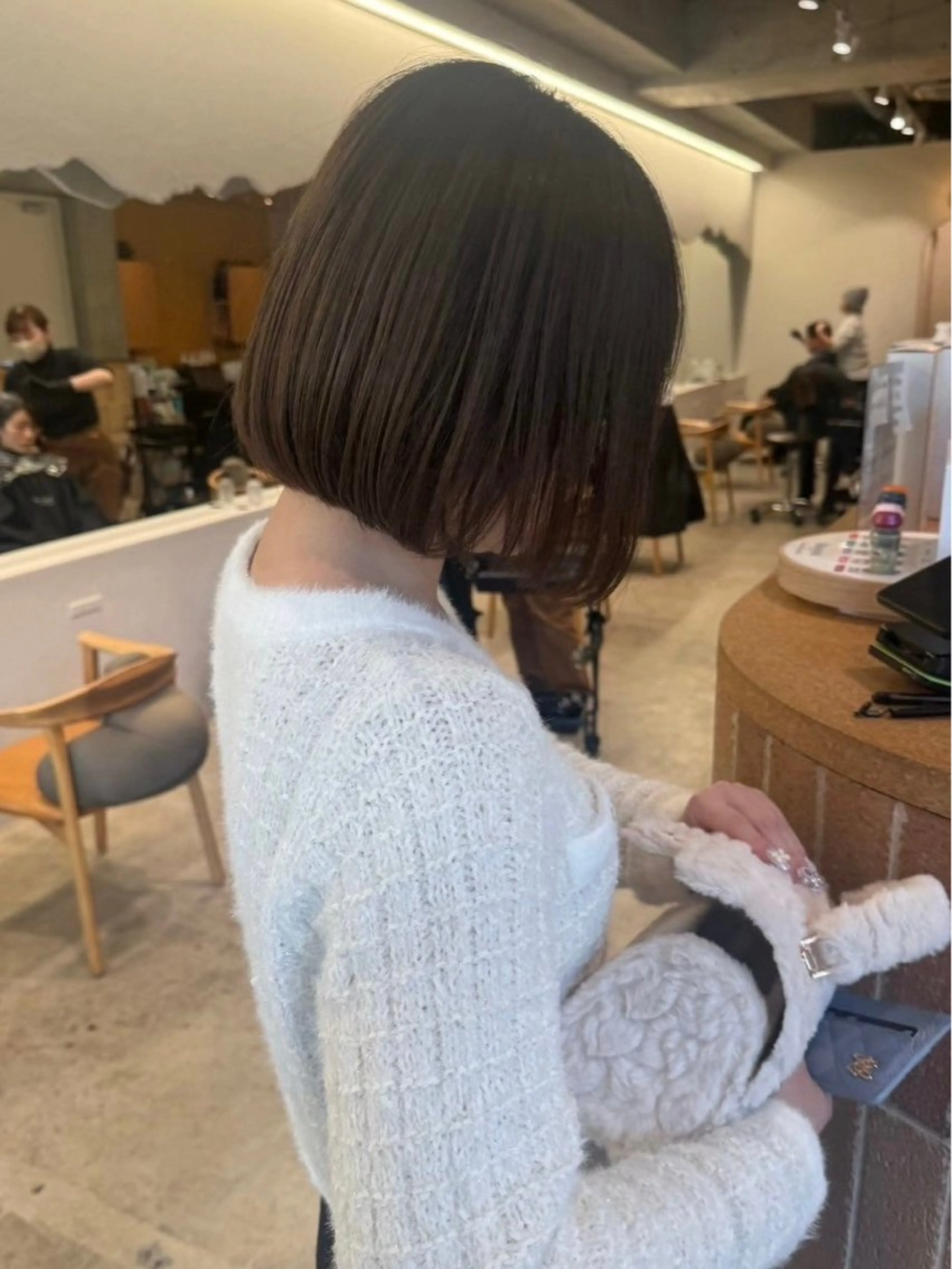 ショート ショートボブ アッシュ ボブ ショートヘア カット 誰より丁寧なカット/ 小林輝/レイヤーのヘアスタイル