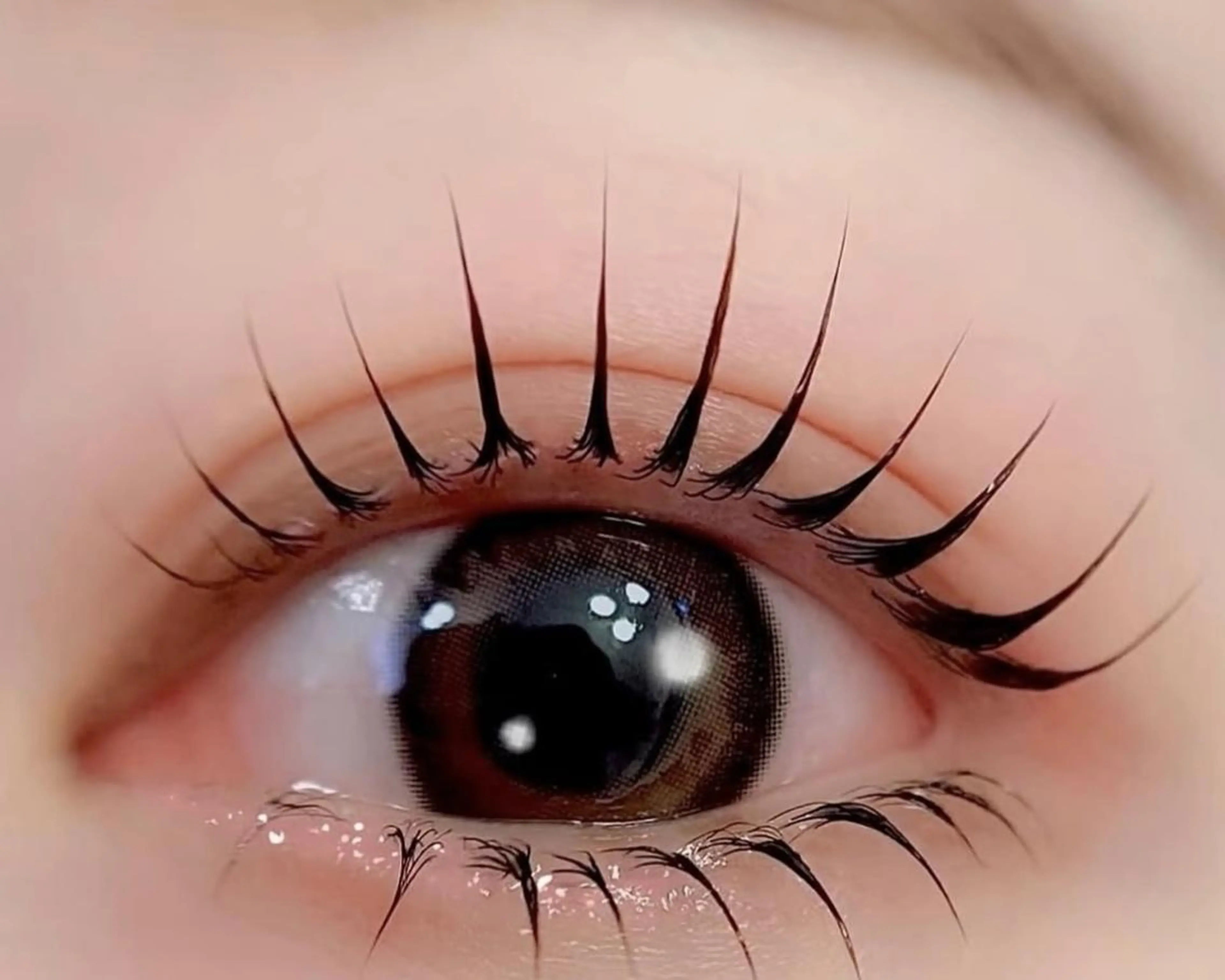 パーマ マツパ 白 ゆいのマツエク・マツパデザイン