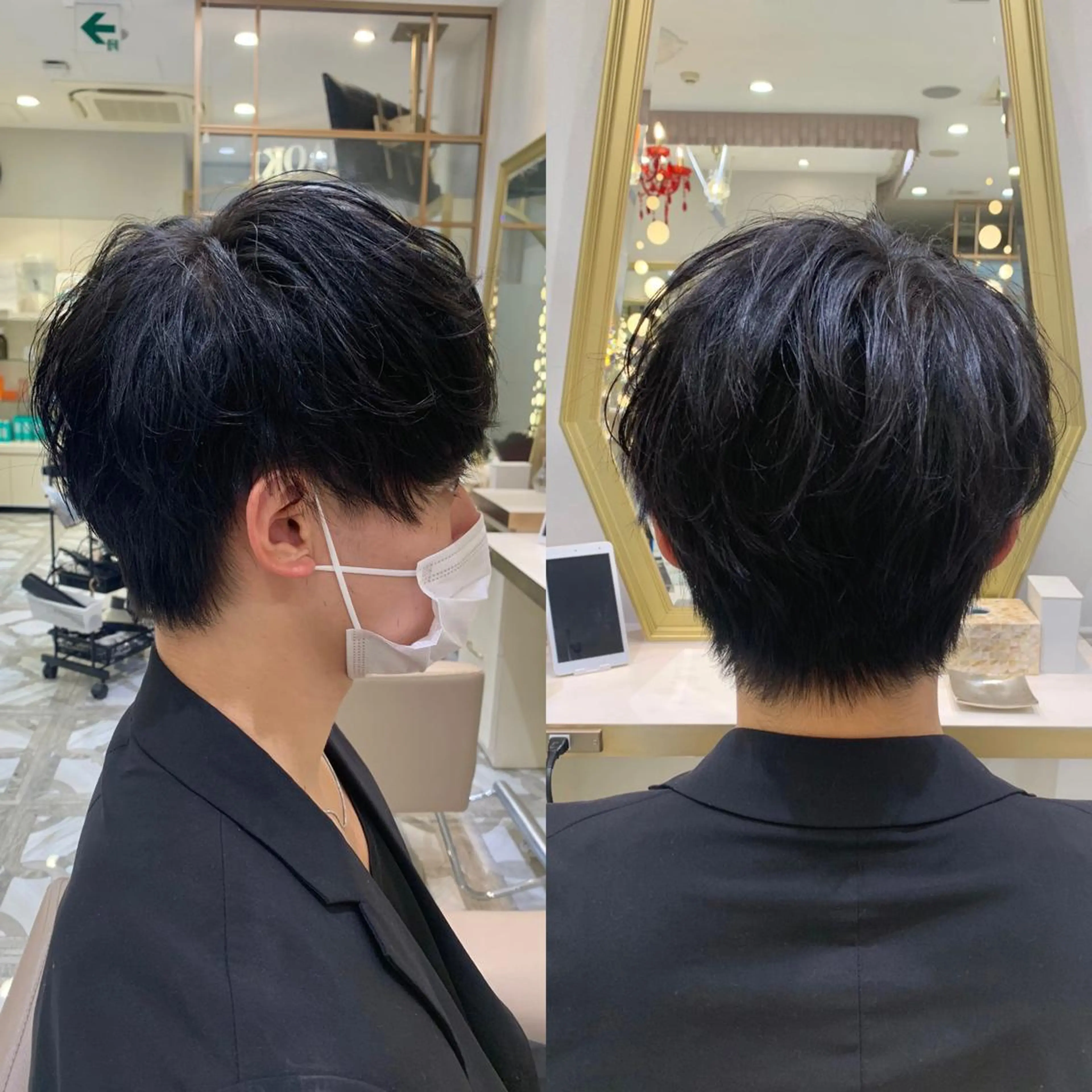 ショート カラー パーマ ヘアアレンジ メンズ キッズ ネイル マツエク・マツパ アイブロウ 《褒められる》 透明感カラー/小嶋のヘアスタイル