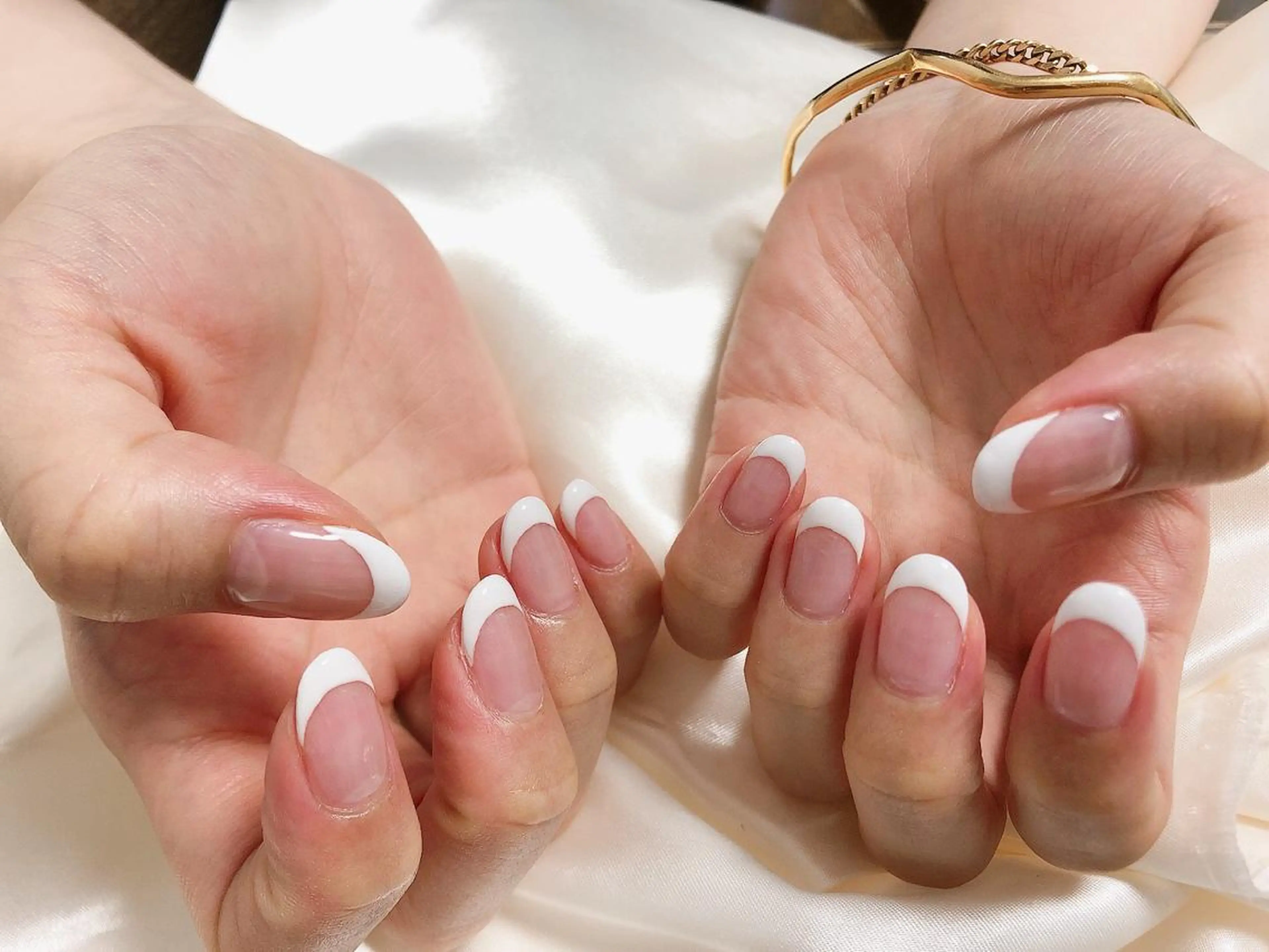 ネイル フレンチネイル kikinail 溝の口のネイルデザイン