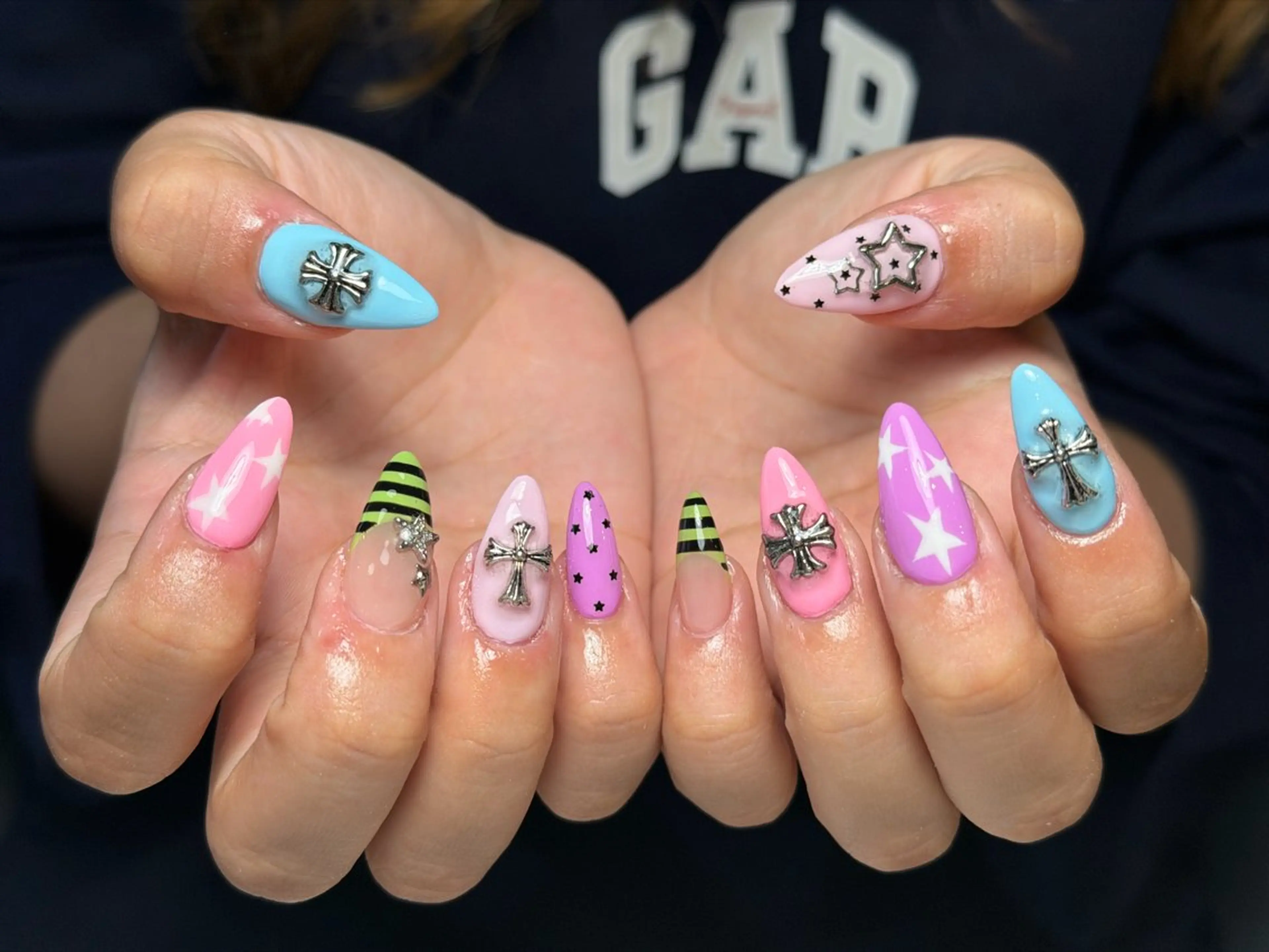 ネイル 韓国ネイル シンプルネイル ワンホンネイル ハンドネイル CoMo Nailのネイルデザイン