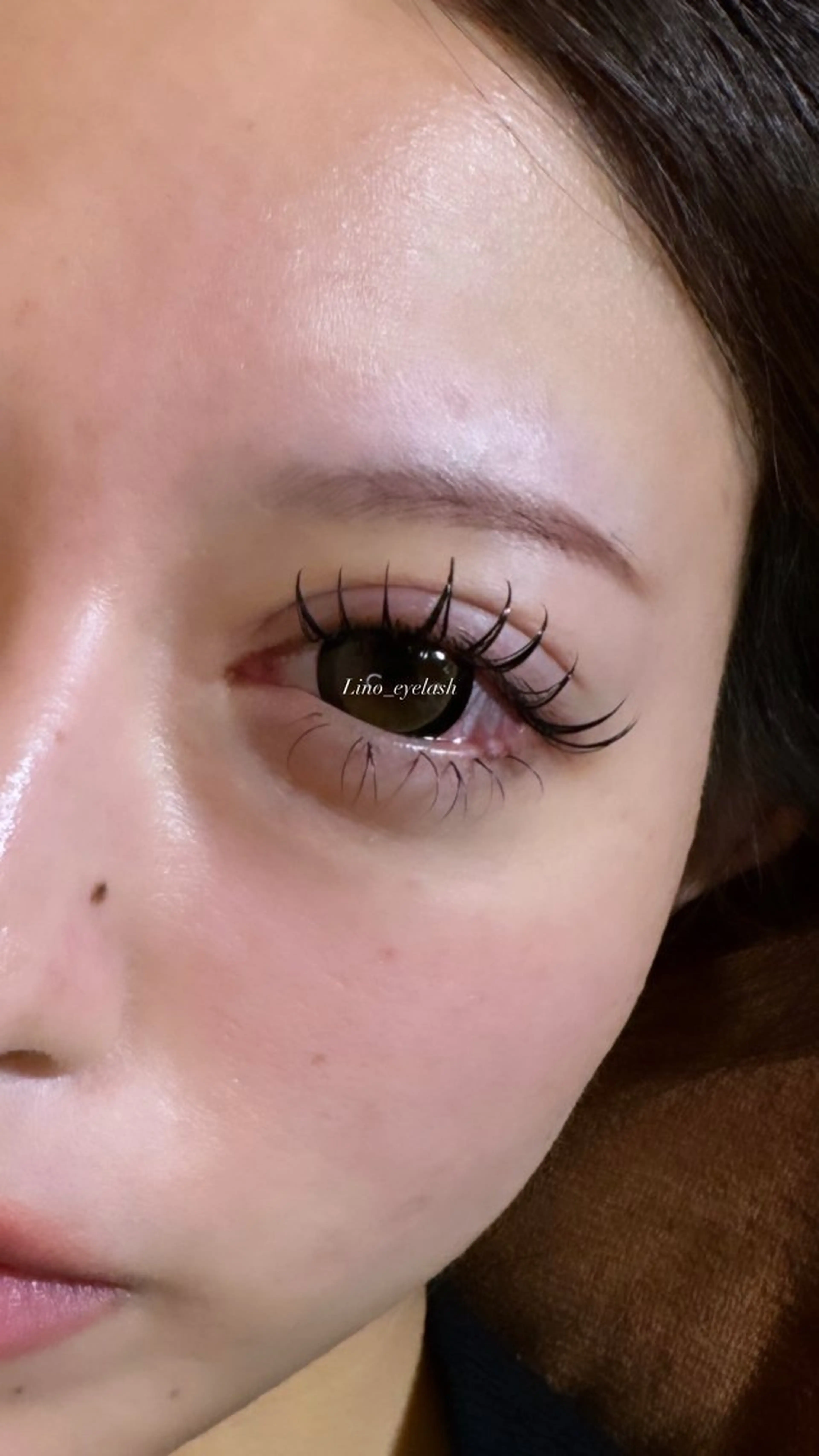 マツエク・マツパ 付け放題 フラットラッシュ シェアサロン ルレイル心斎橋店所属・シェアサロンルレイル 朱羅のマツエク・マツパデザイン