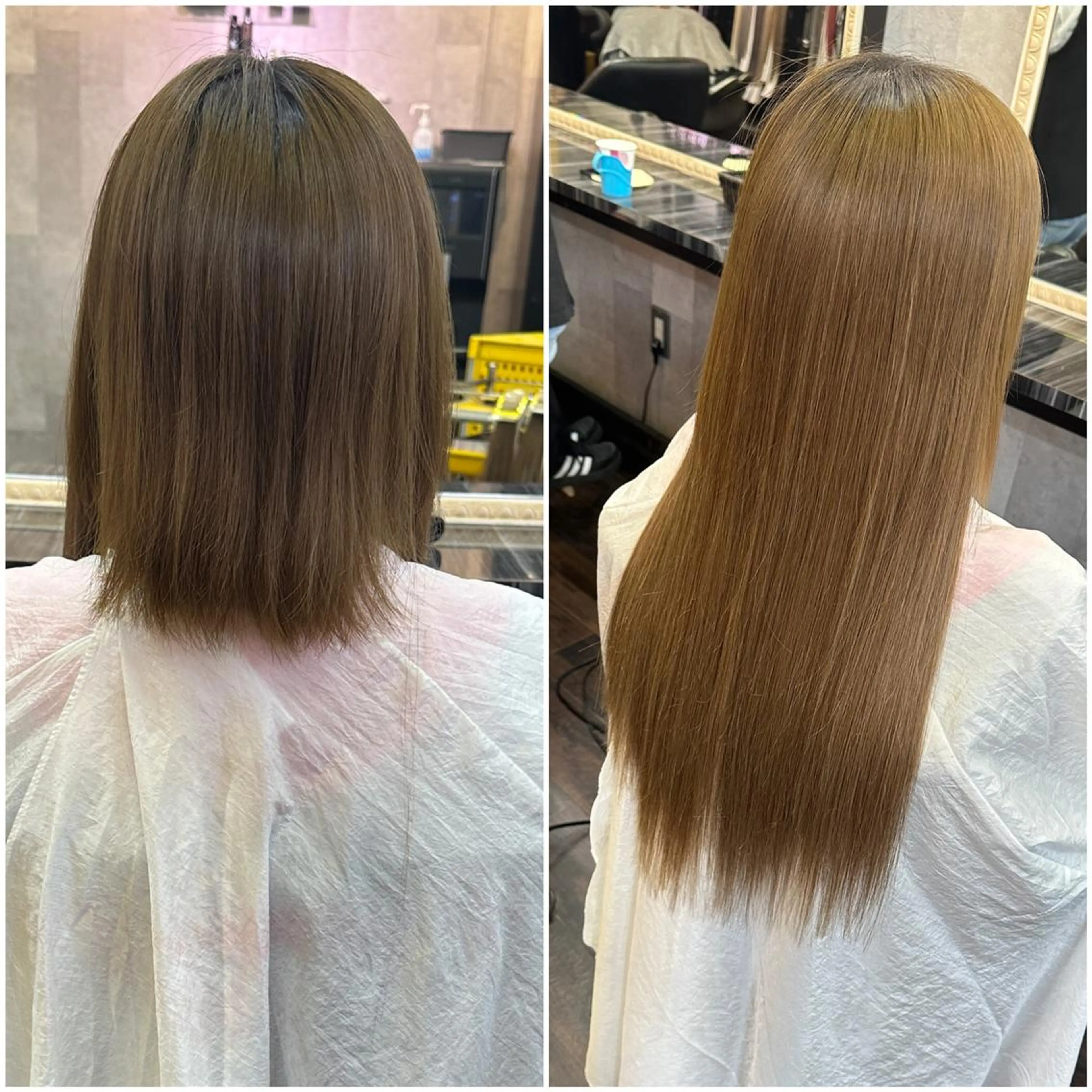 大好評！【地域最安値】シールエクステ80枚＋馴染ませカット＋巻き髪仕上げの写真