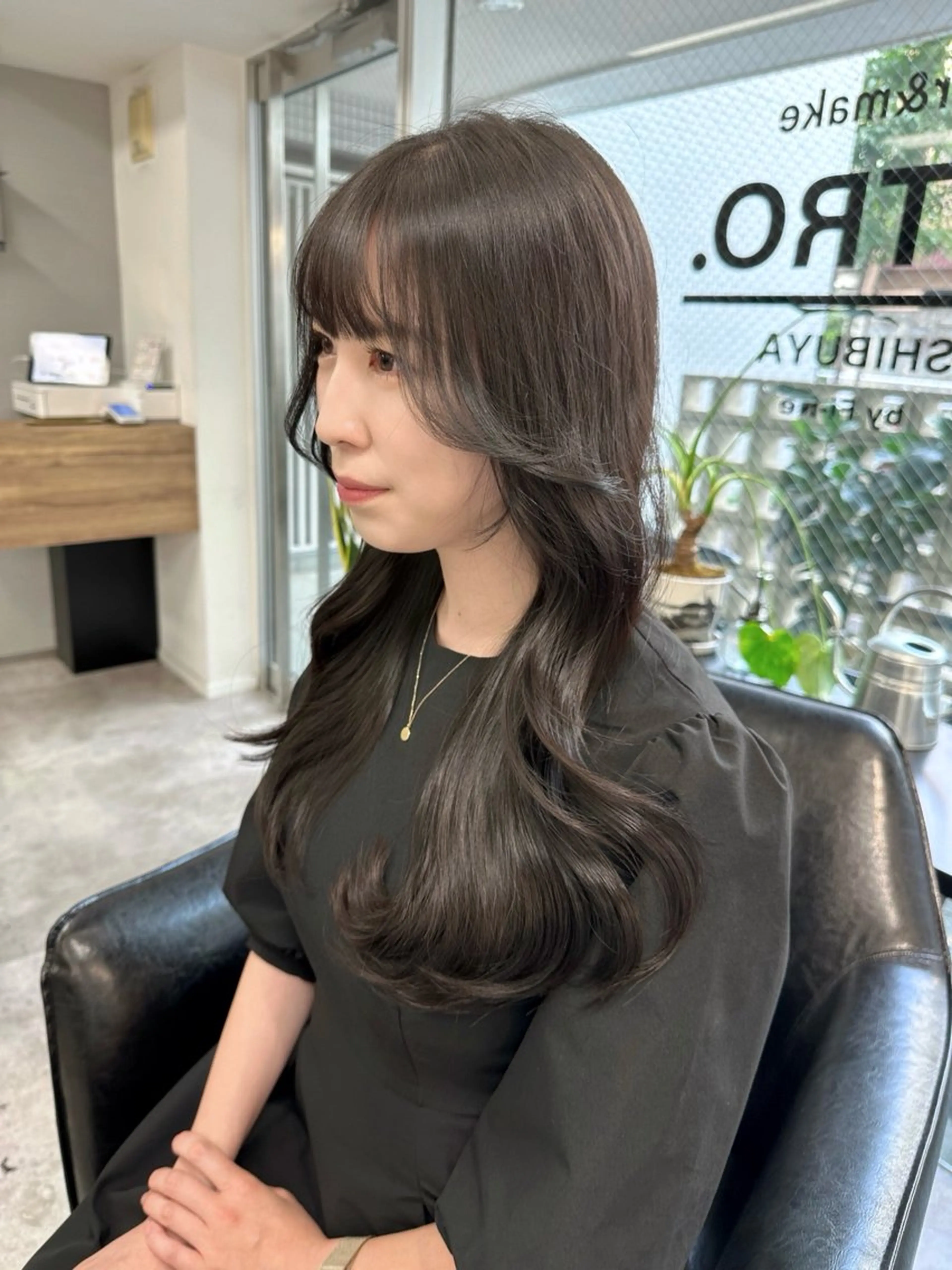 ロング カラー 韓国ヘア 店長NEGIのヘアスタイル