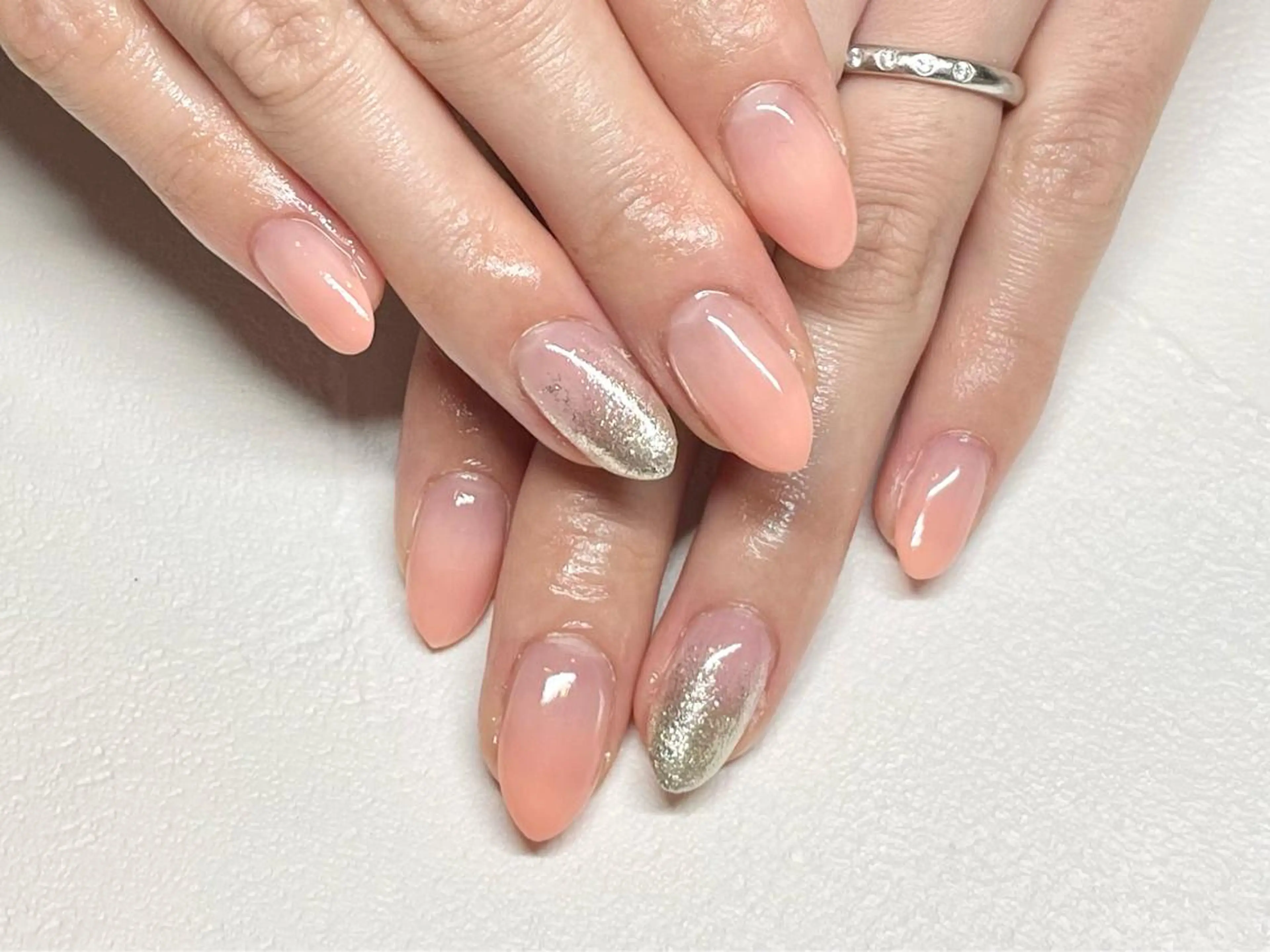 ネイル グラデーション ささき れいなのネイルデザイン