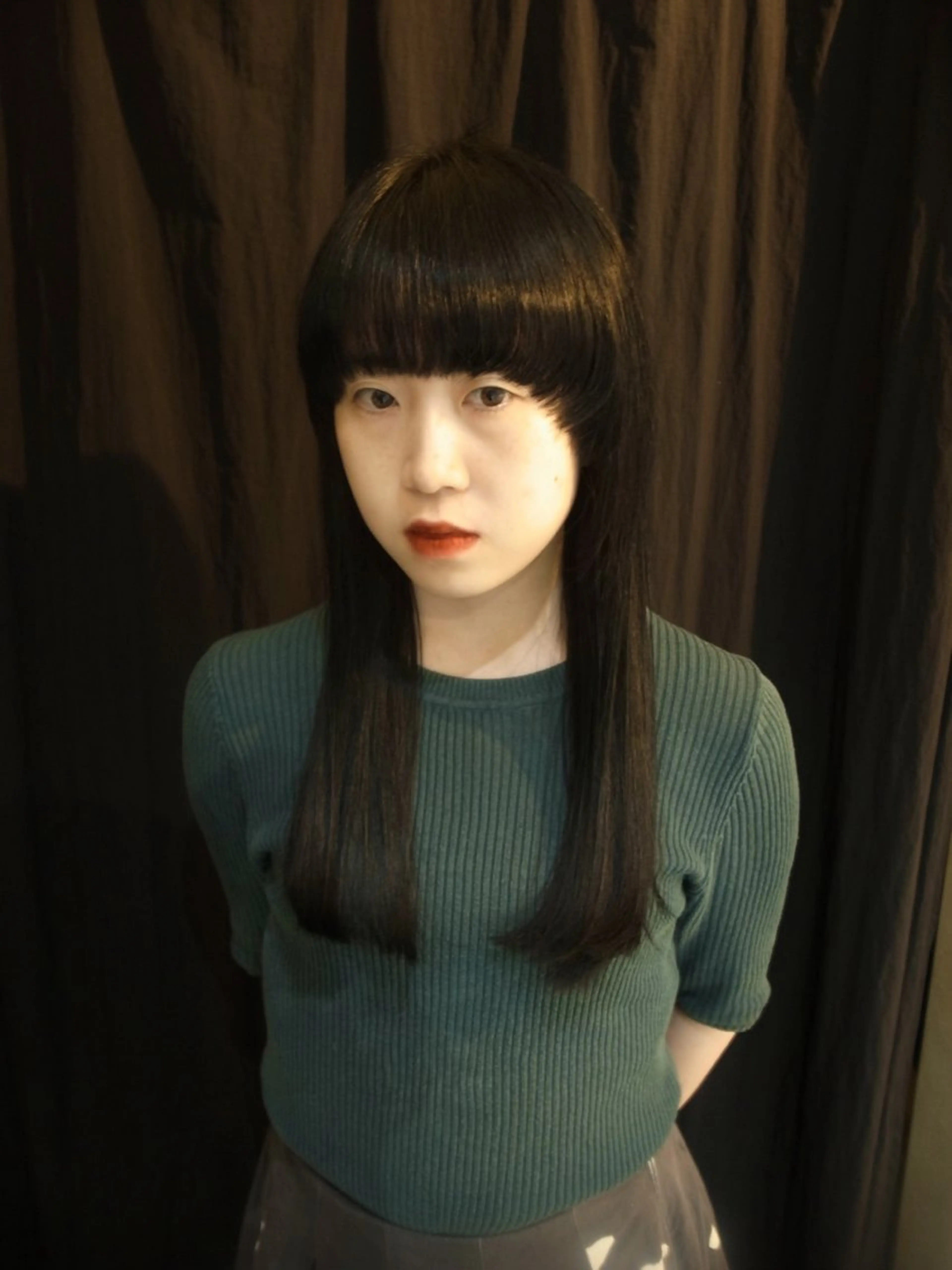 セミロング カラー maki @pullnocのヘアスタイル