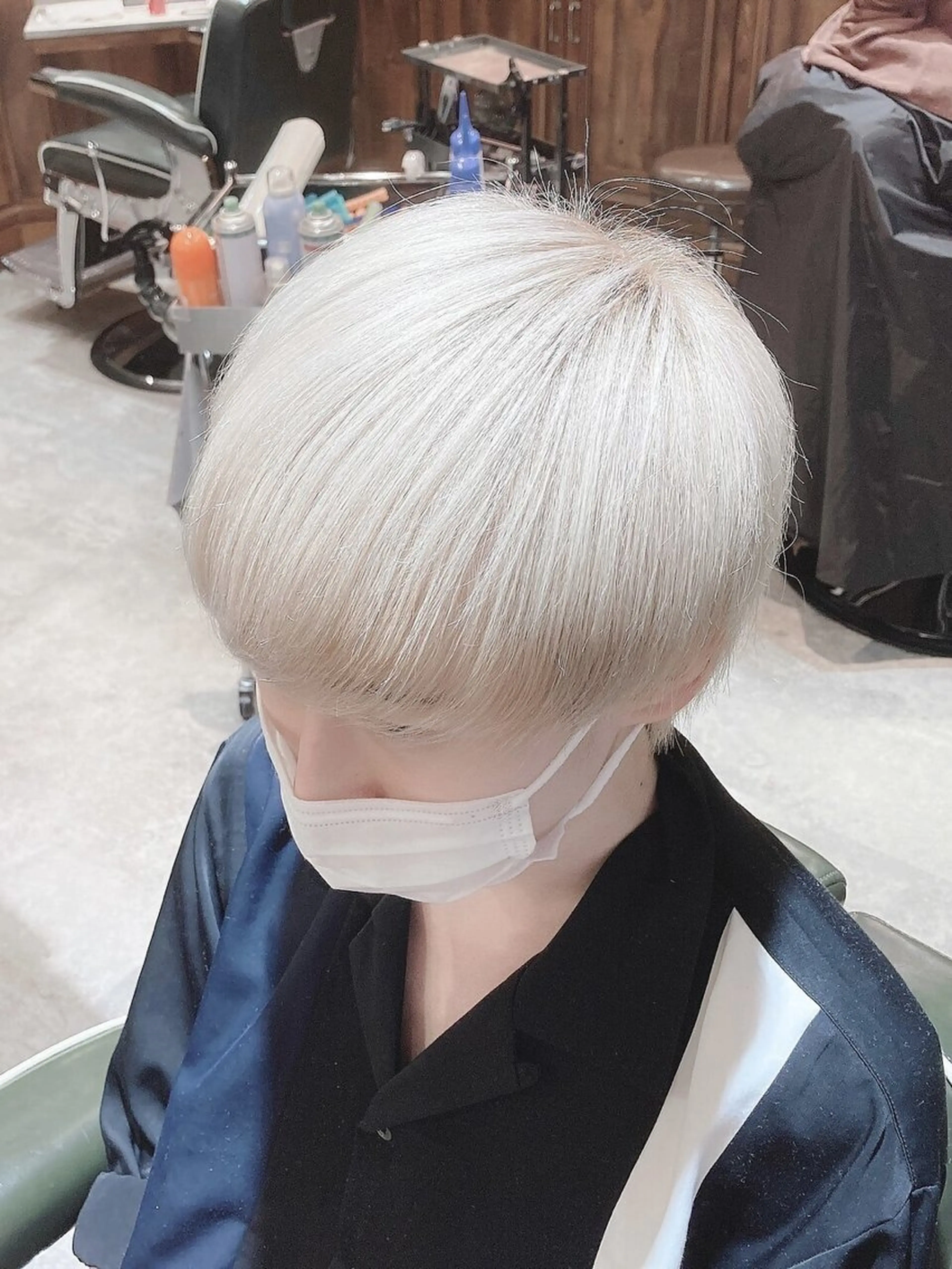 カラー メンズ 吉村 悠真のヘアスタイル