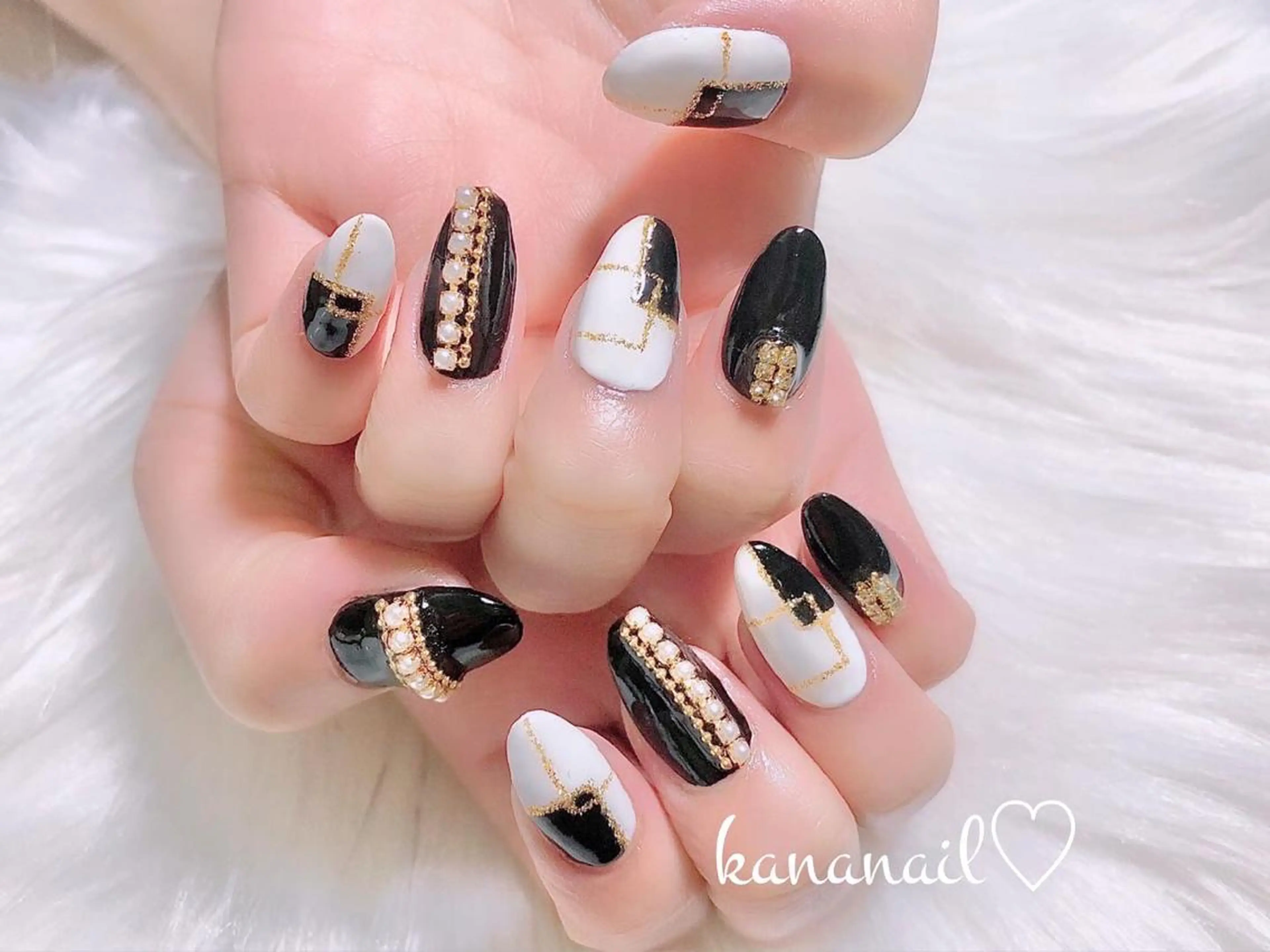 ネイル ミディアムネイル kananail ♡のネイルデザイン