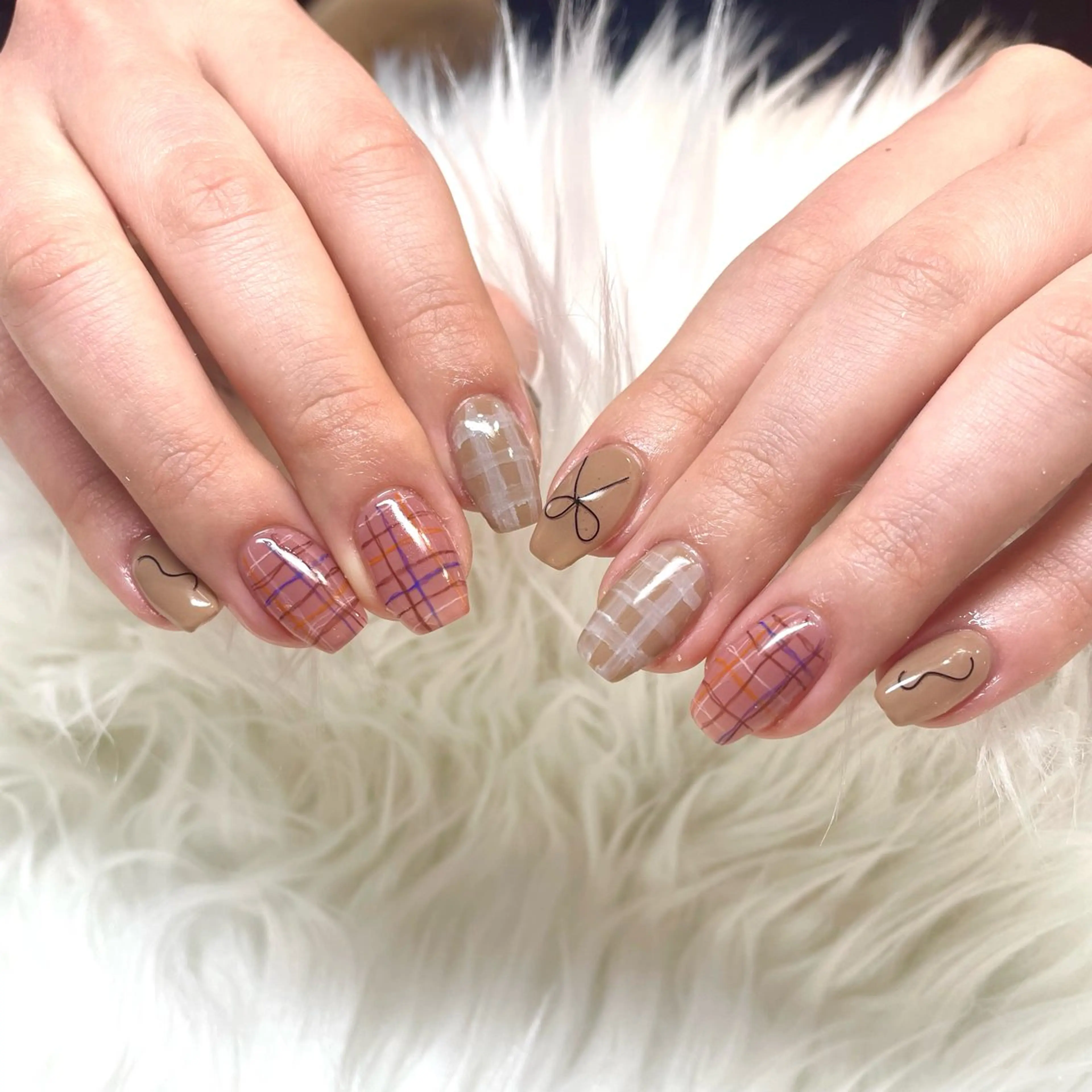 ネイル ハンドネイル 新井 ひなののネイルデザイン