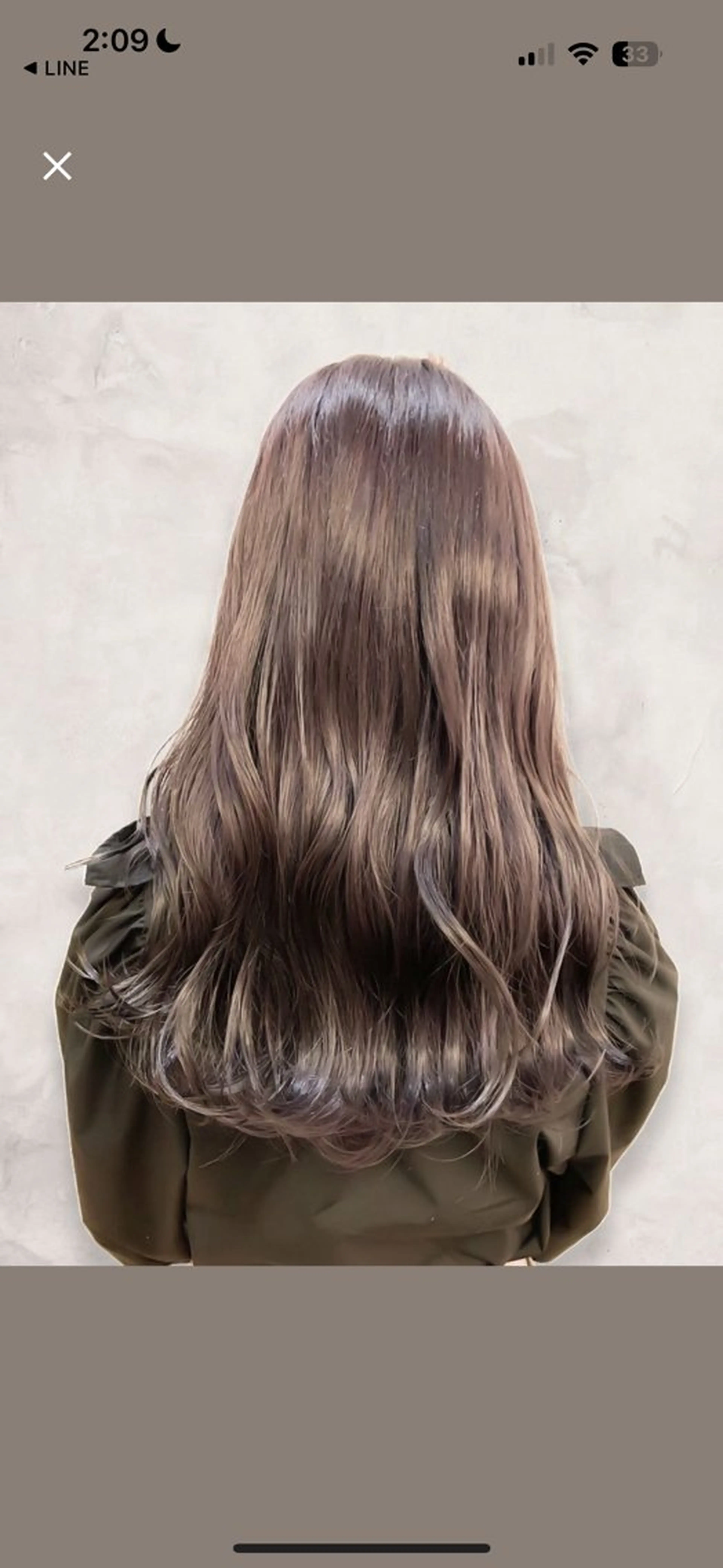 セミロング カット ヘアカラー トリートメント センター南　髪質改善 大引　優のヘアスタイル