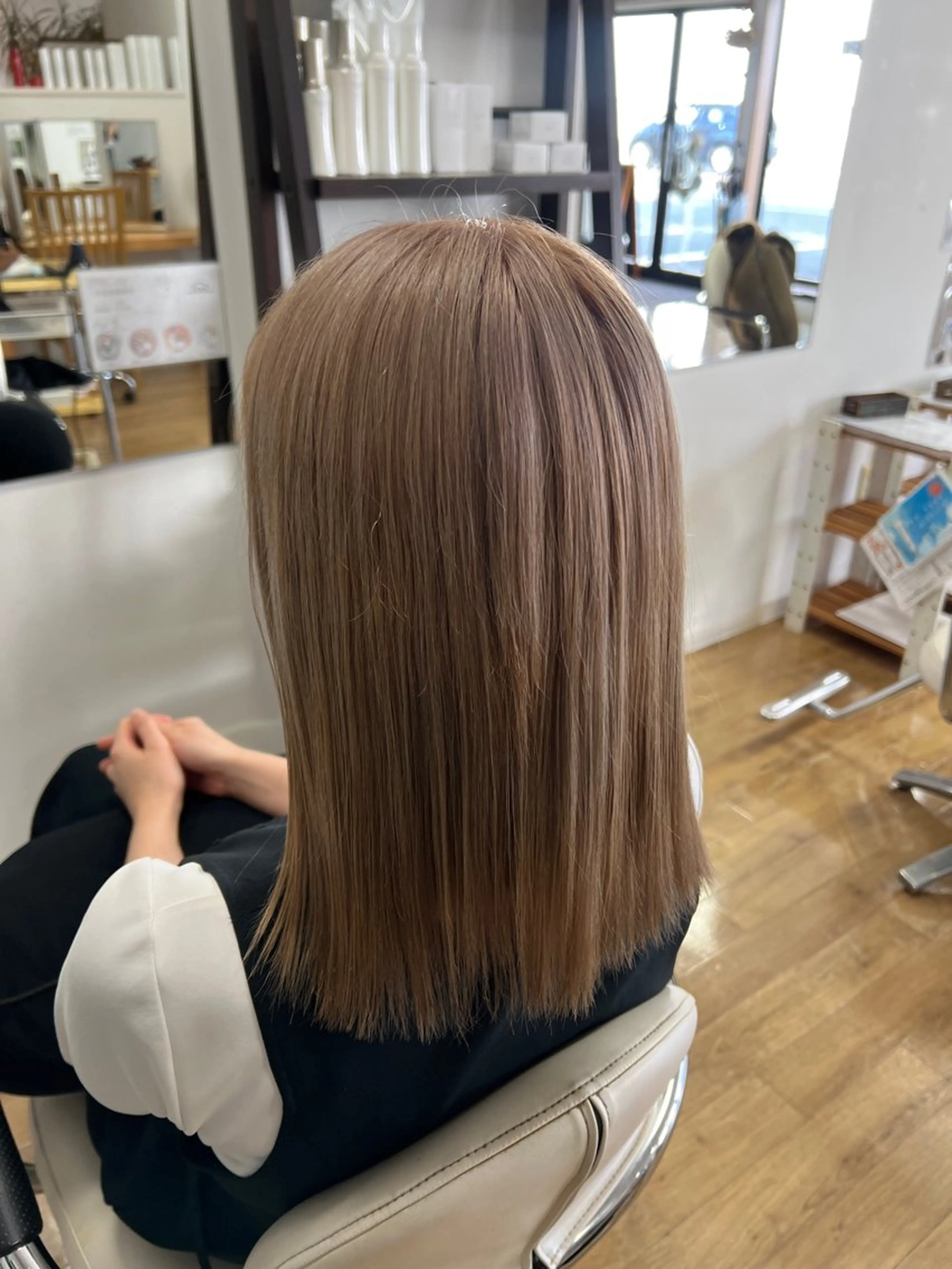 ミディアム 【Natural】 KURUMI🍒のヘアスタイル