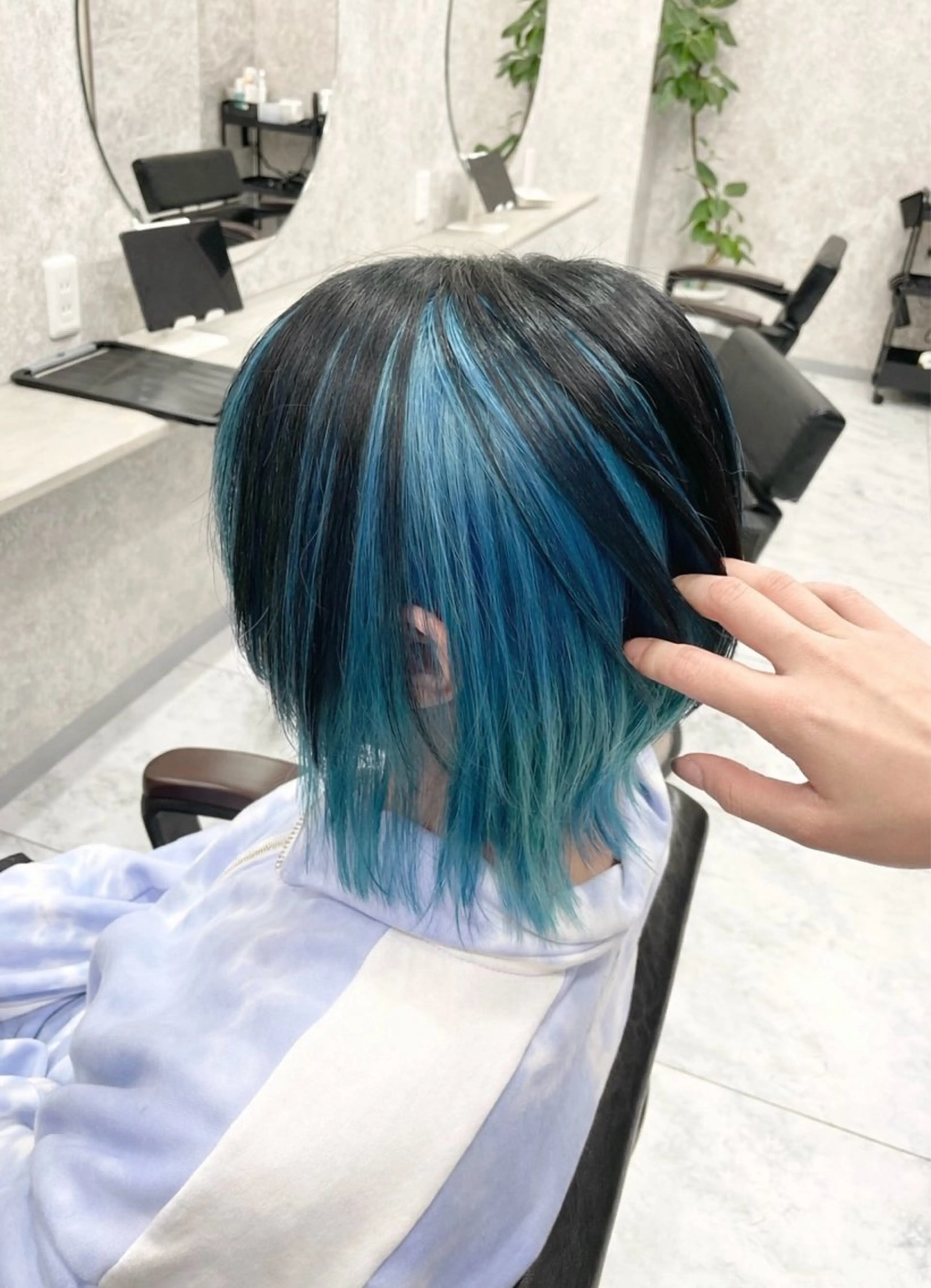 ショート 🦋ハイトーン🦋 石山 希理🦋のヘアスタイル