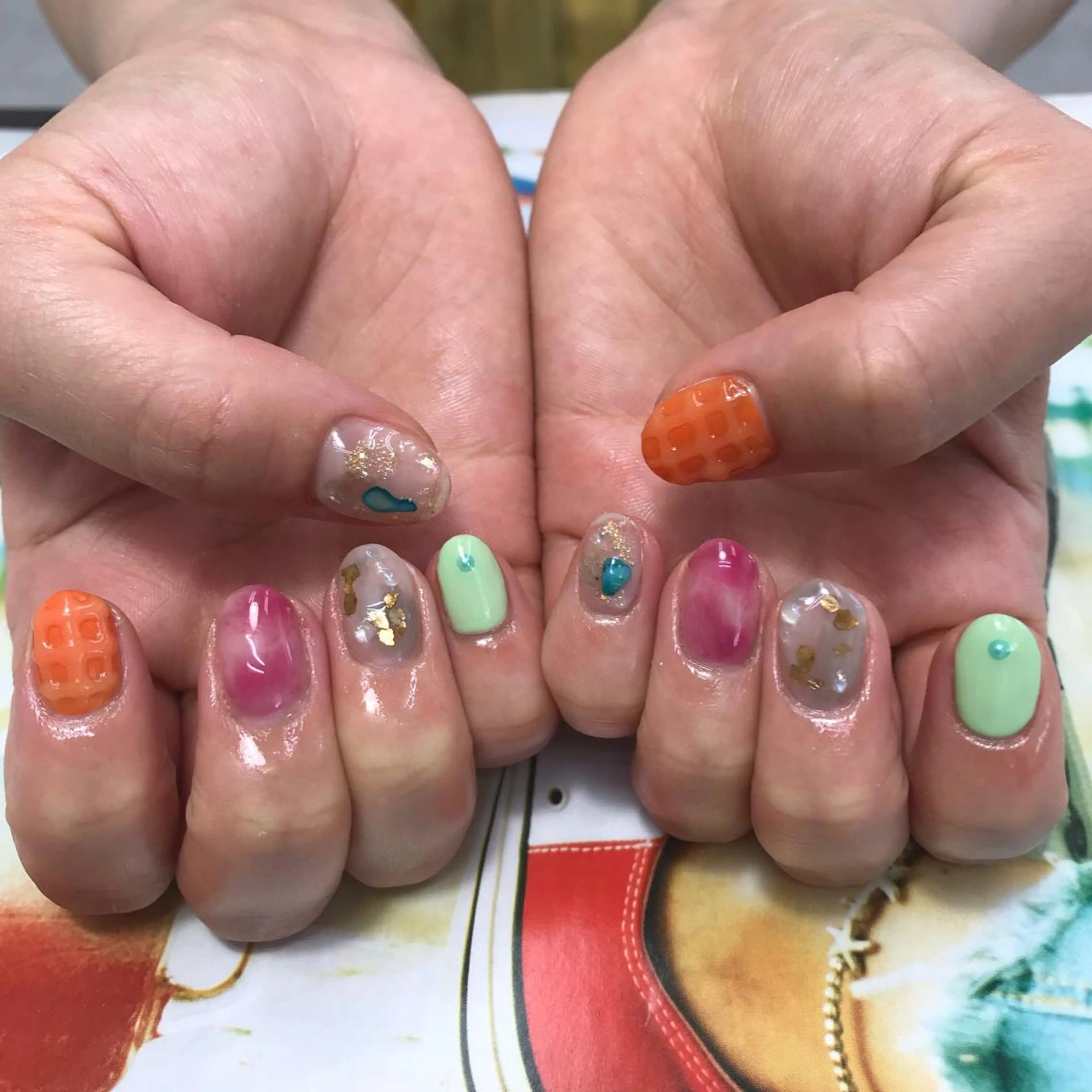 ネイル ハンドネイル nail salon Neigeのネイルデザイン
