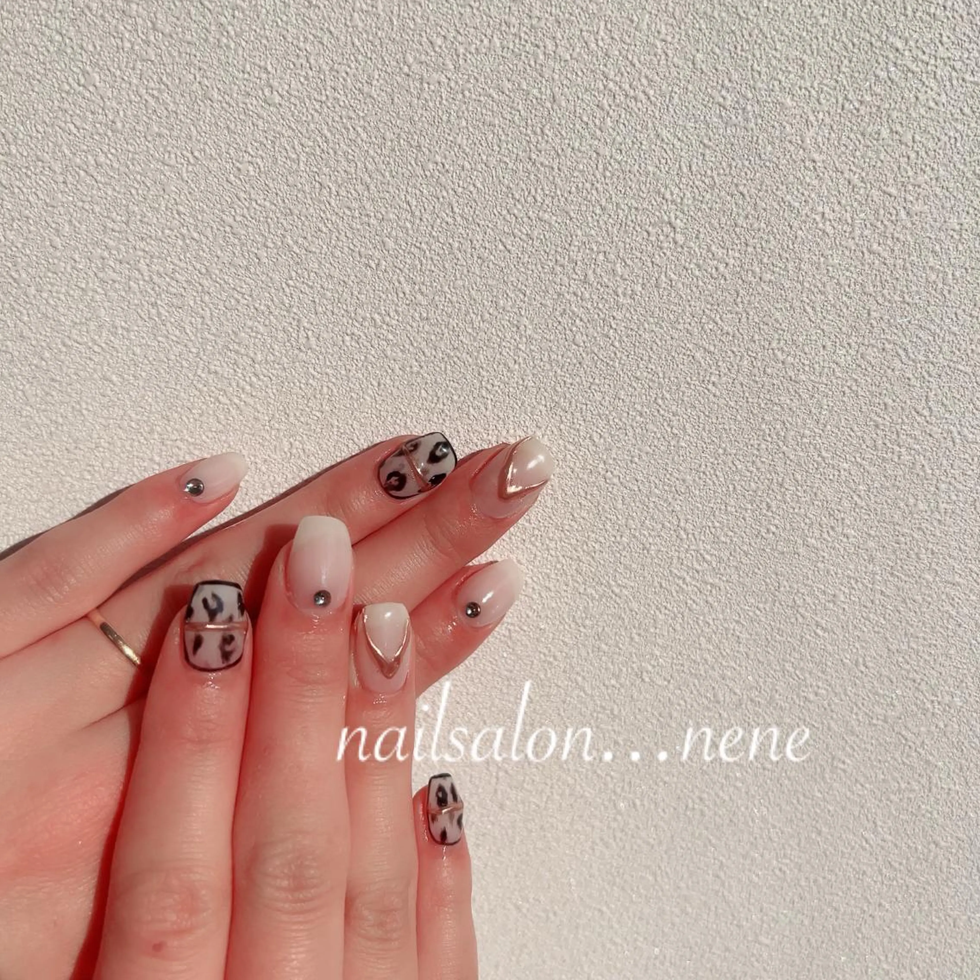 ネイル アニマル柄 nailsalon ...neneのネイルデザイン