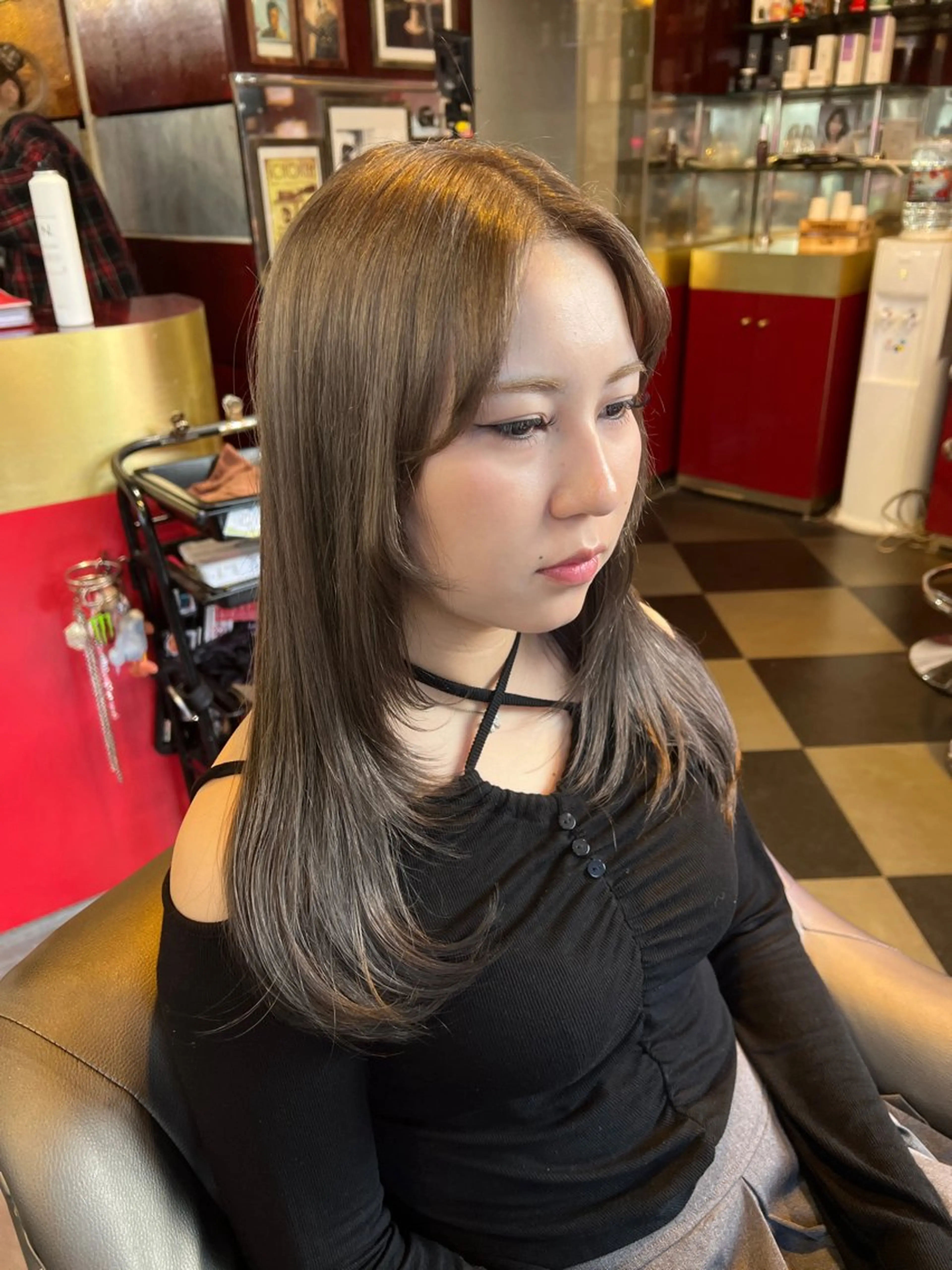 セミロング 横浜ロングミディアム レイヤー/ 平林侑馬のヘアスタイル