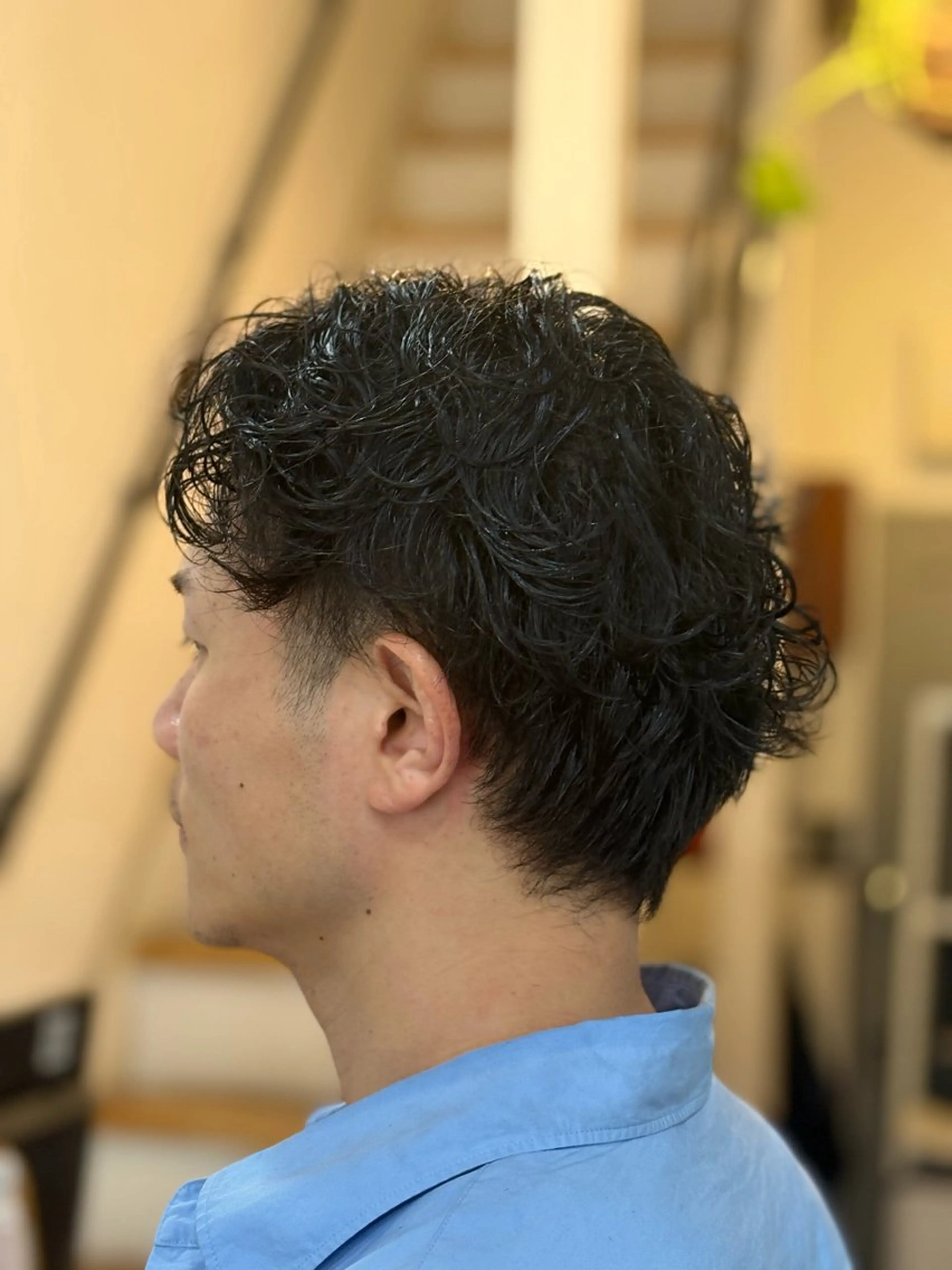 ショート パーマ メンズ メンズパーマ カット パーマ 【pejite】 小沼 勇貴のヘアスタイル