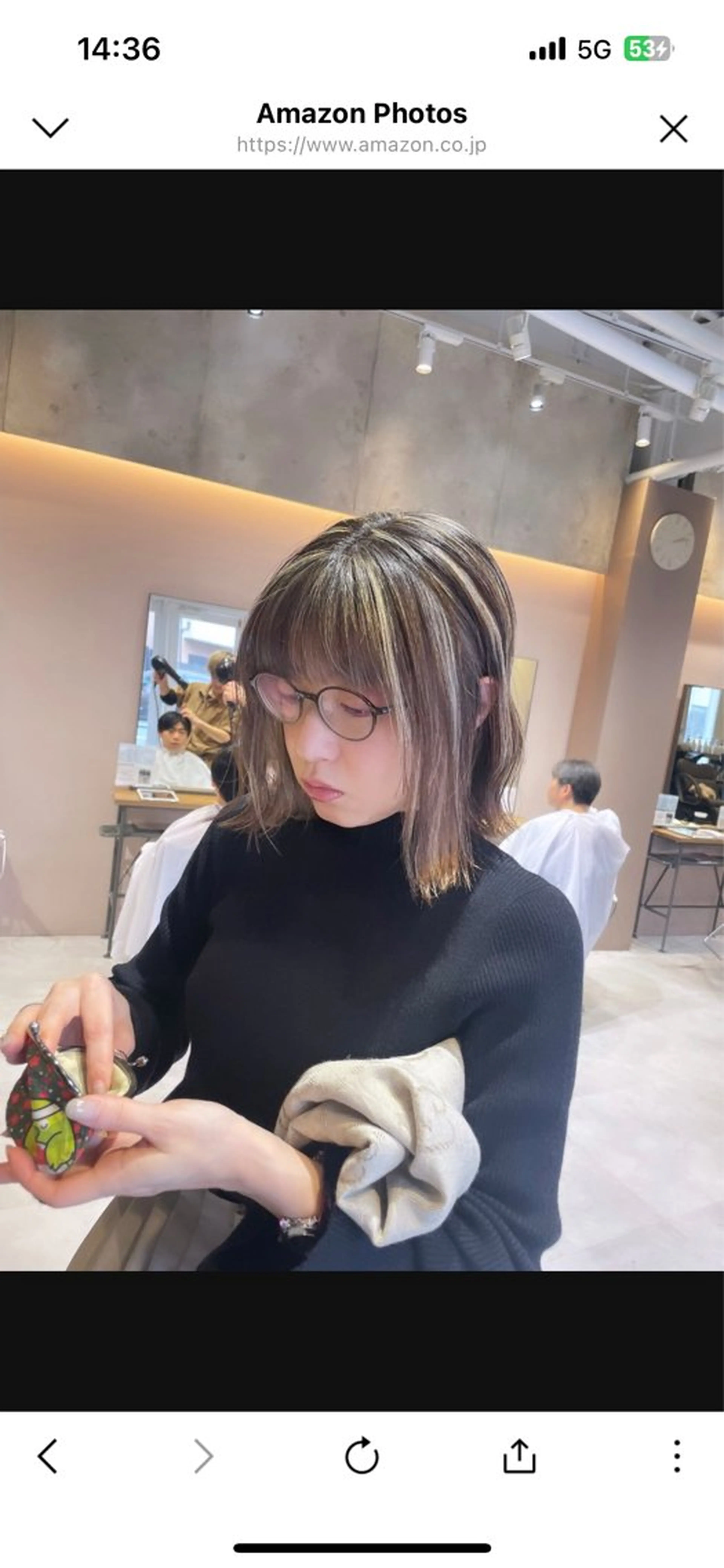 ミディアム カラー ハイライトカラー ハイライト ✨艶髪職人艶カラー✨ 中本輝人のヘアスタイル