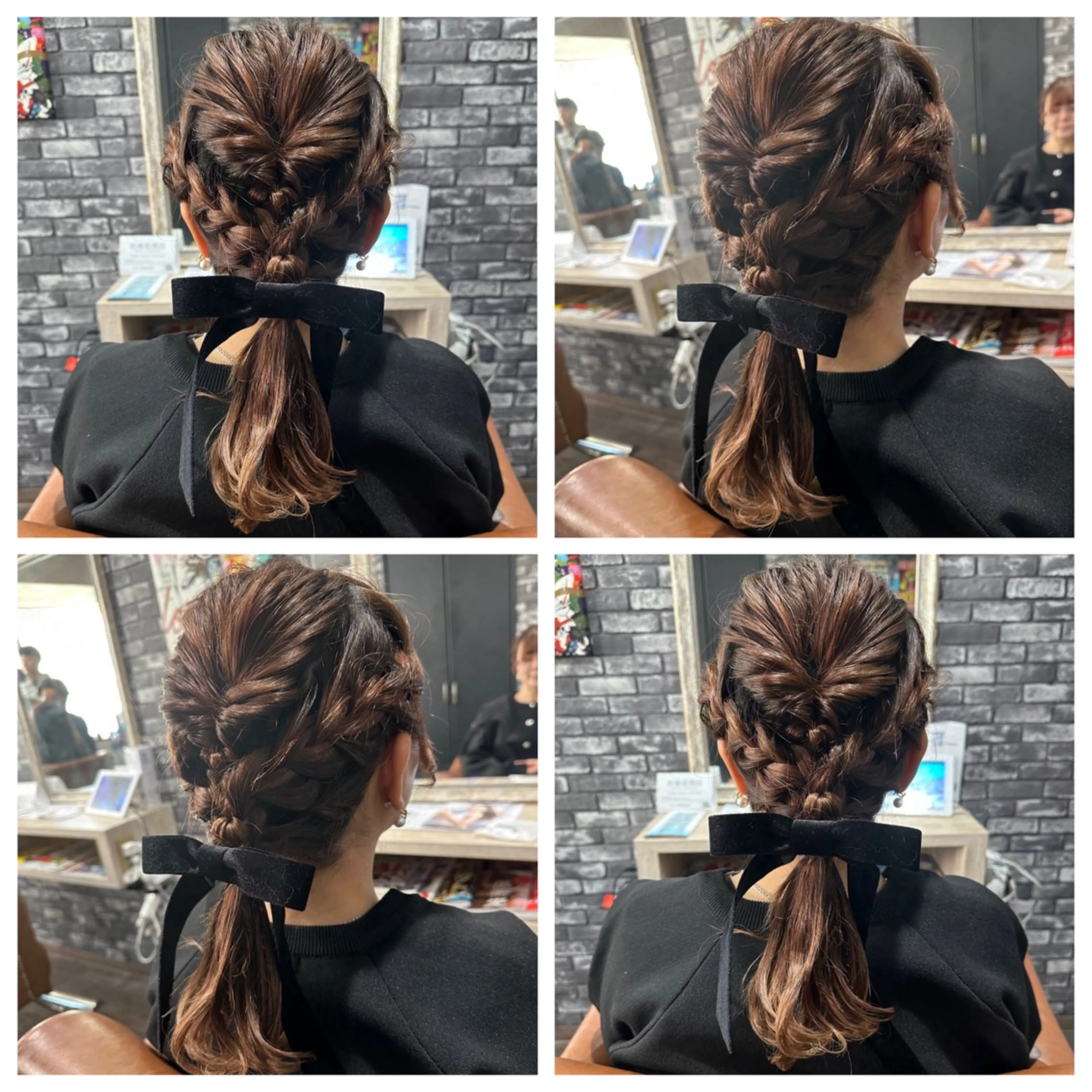 ミディアム ヘアアレンジ ヘアセット 🎀推し活ヘアー🎀 Yuuna🐰💖のヘアスタイル