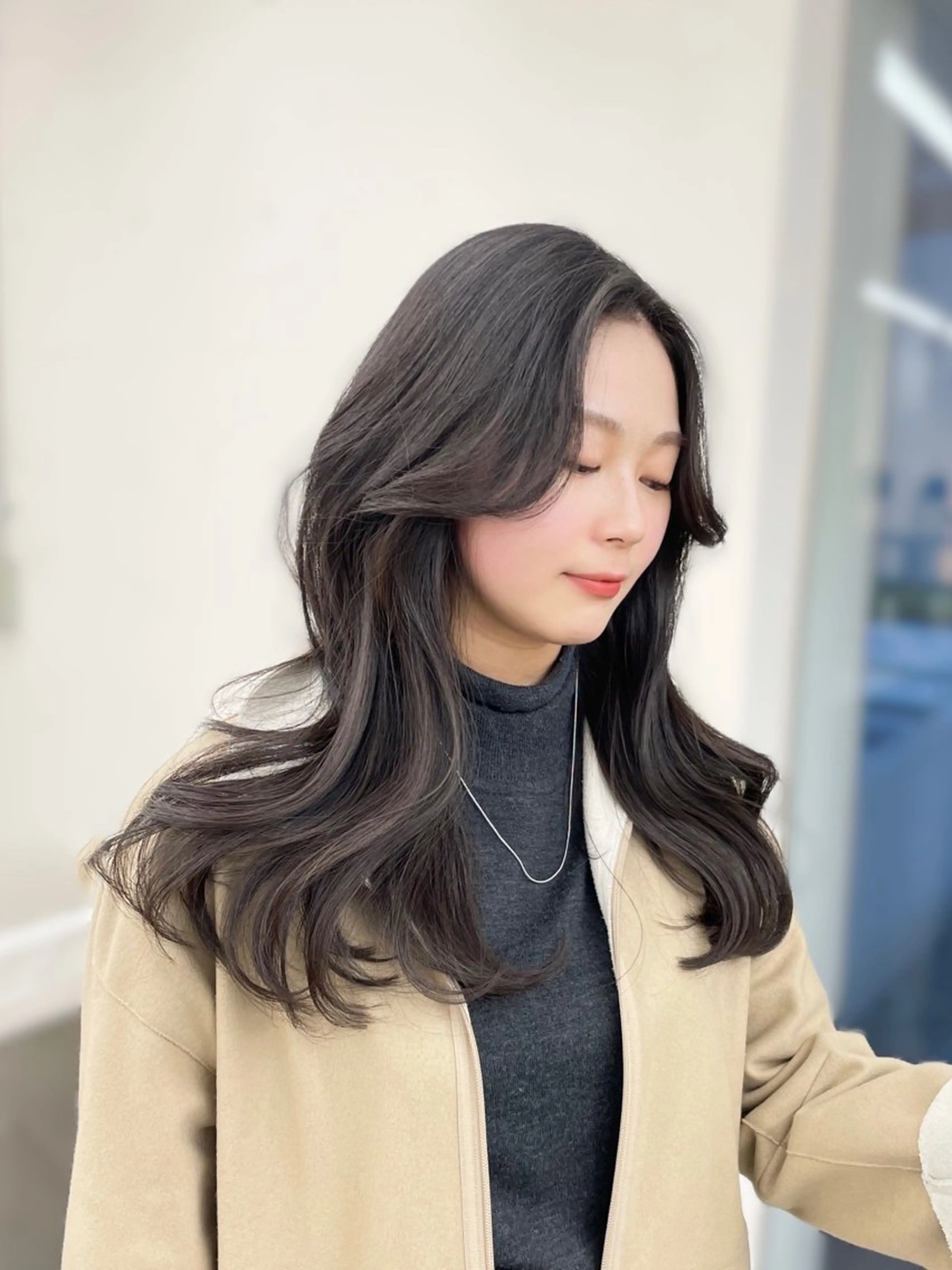 ロング カラー カット ヘアカラー トリートメント 🦋韓国系指名No1 店長/圓山 祐也🦋のヘアスタイル