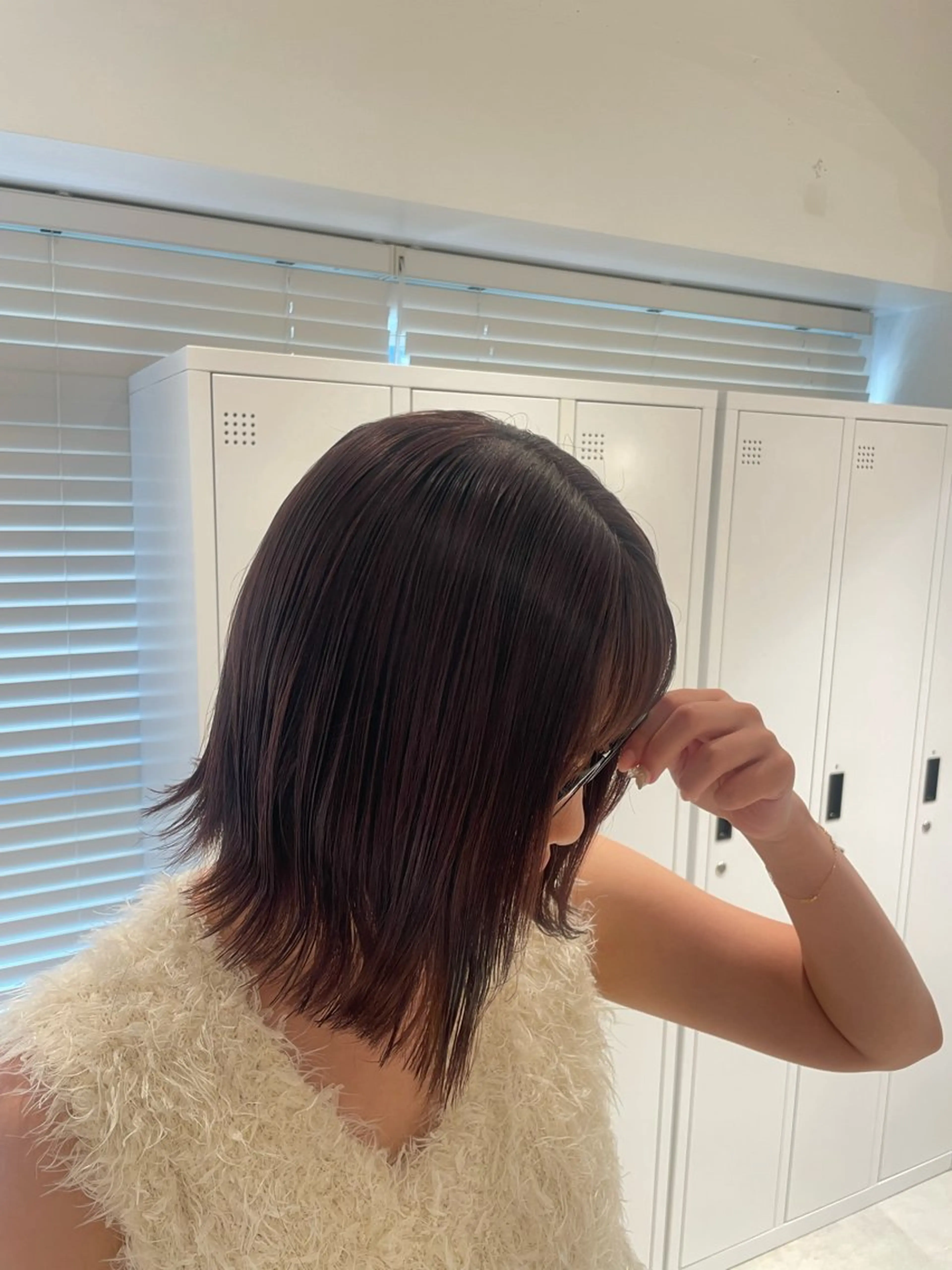 ミディアム 🤍恵比寿/透明感/ 小顔カット🤍アズサのヘアスタイル