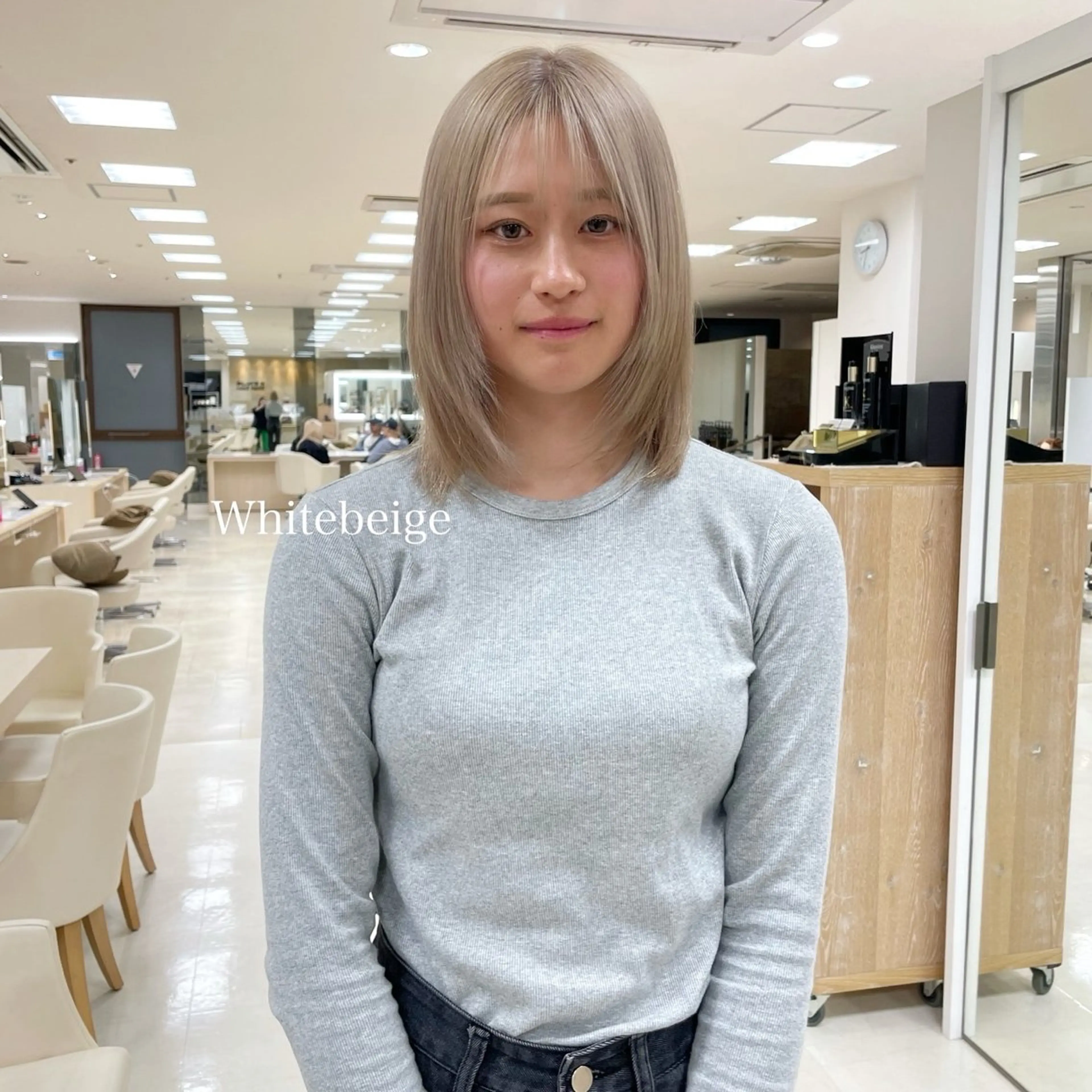 ミディアム カラー ヘアアレンジ 🍒KIKUCHI KANAE🍒のヘアスタイル