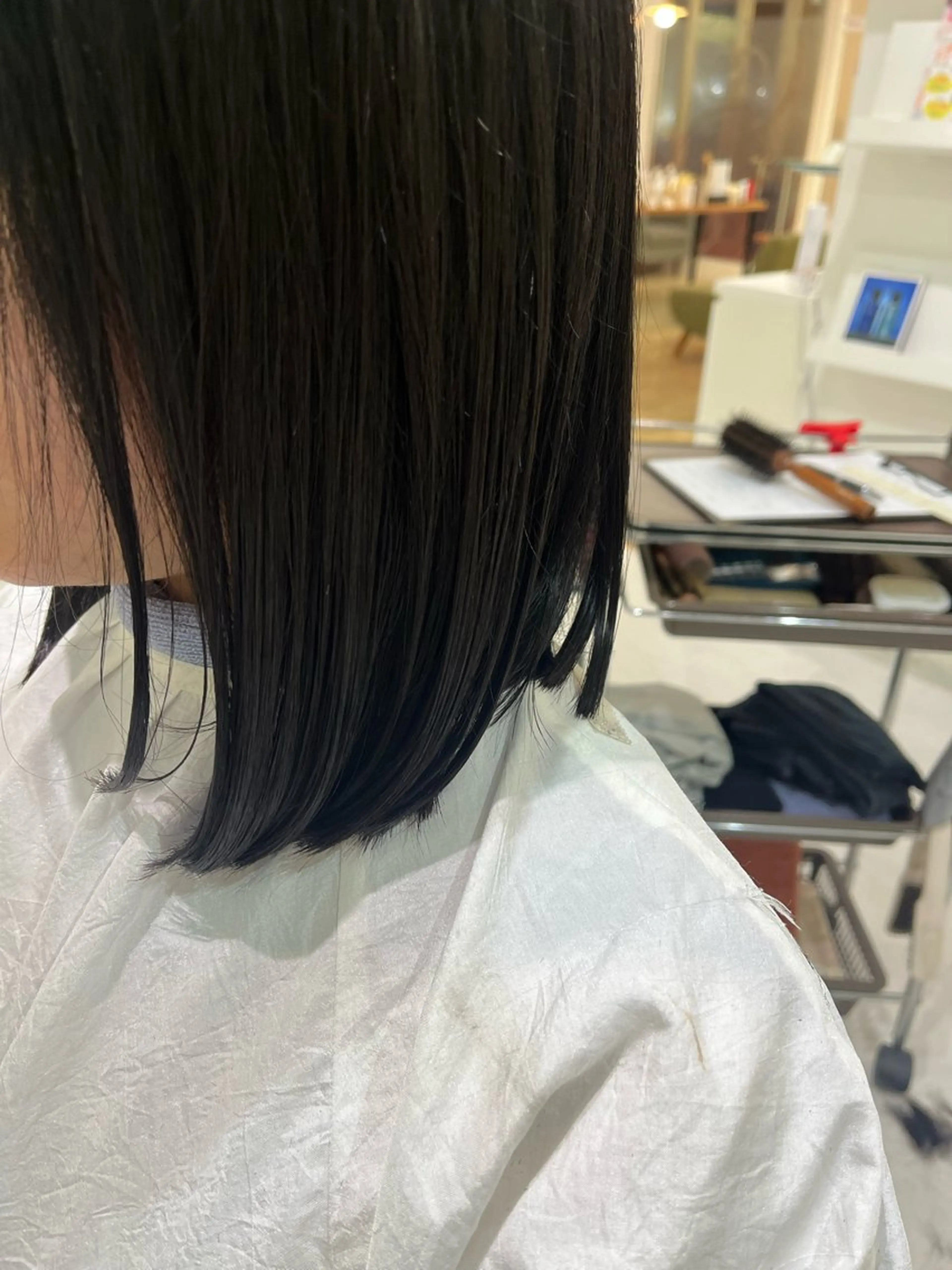 ミディアム 山内 優奈のヘアスタイル