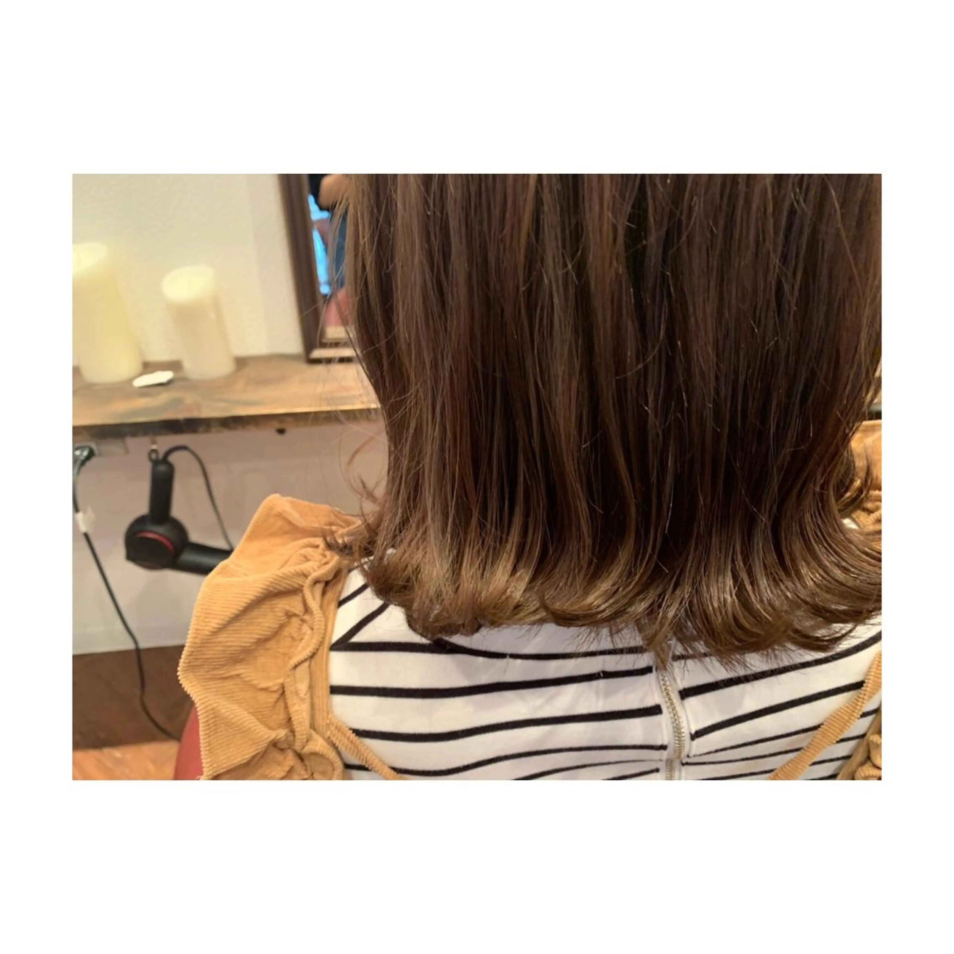 ミディアム カラー まちだ ひとみのヘアスタイル