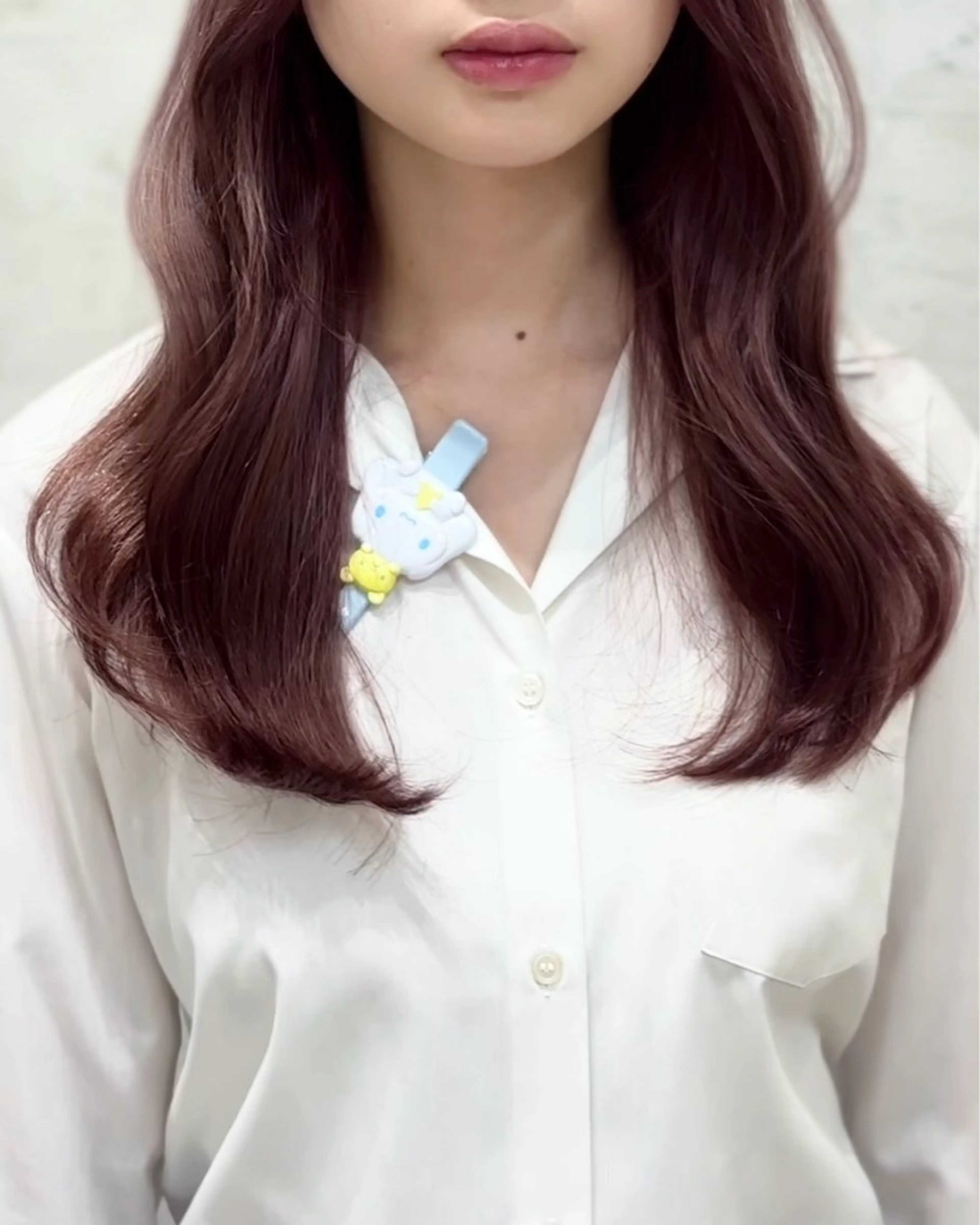 ロング カラー ヘアカラー 杉田 涼のヘアスタイル