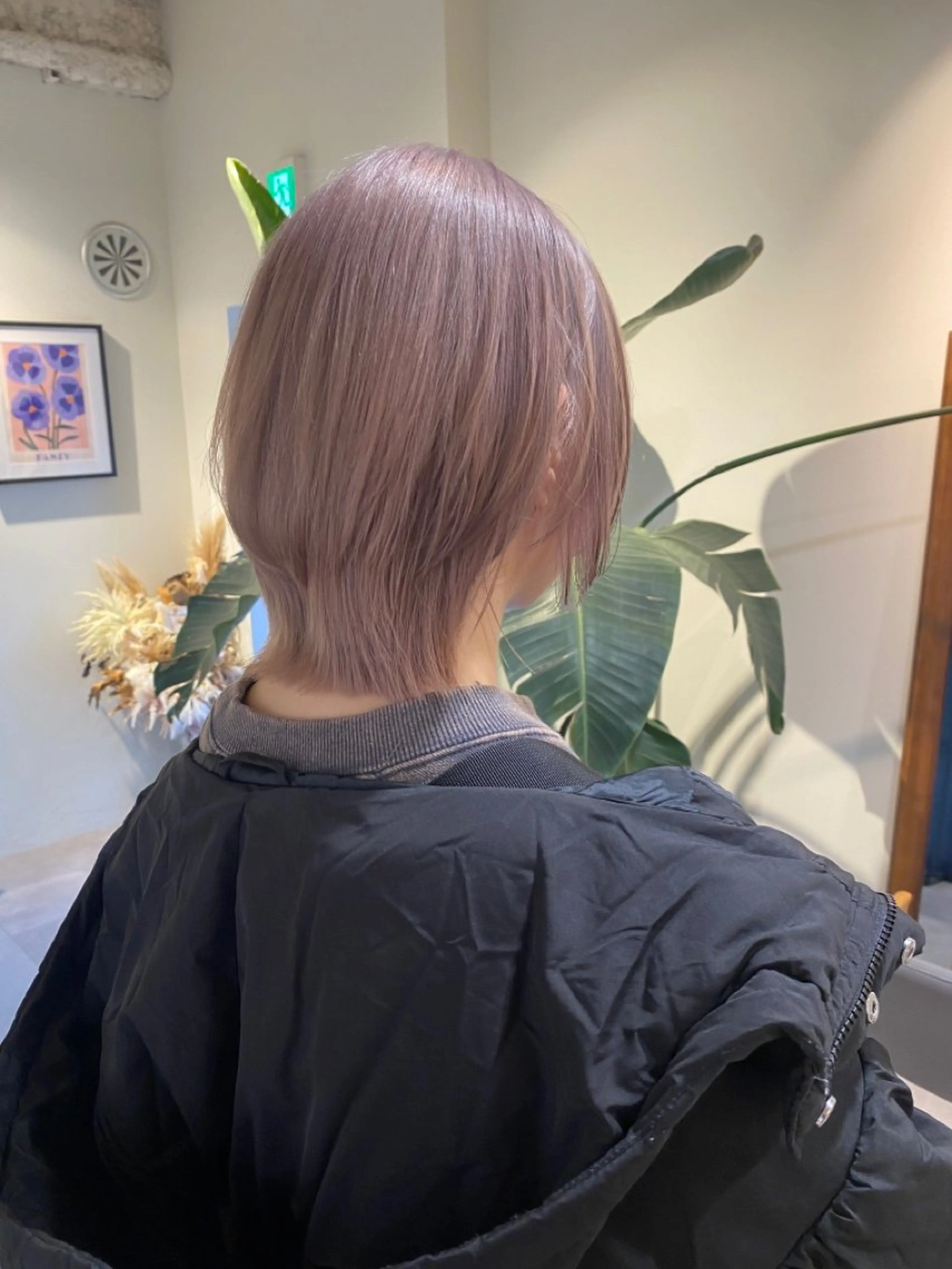 ミディアム カラー 当日予約大歓迎💗 依田瑞希のヘアスタイル