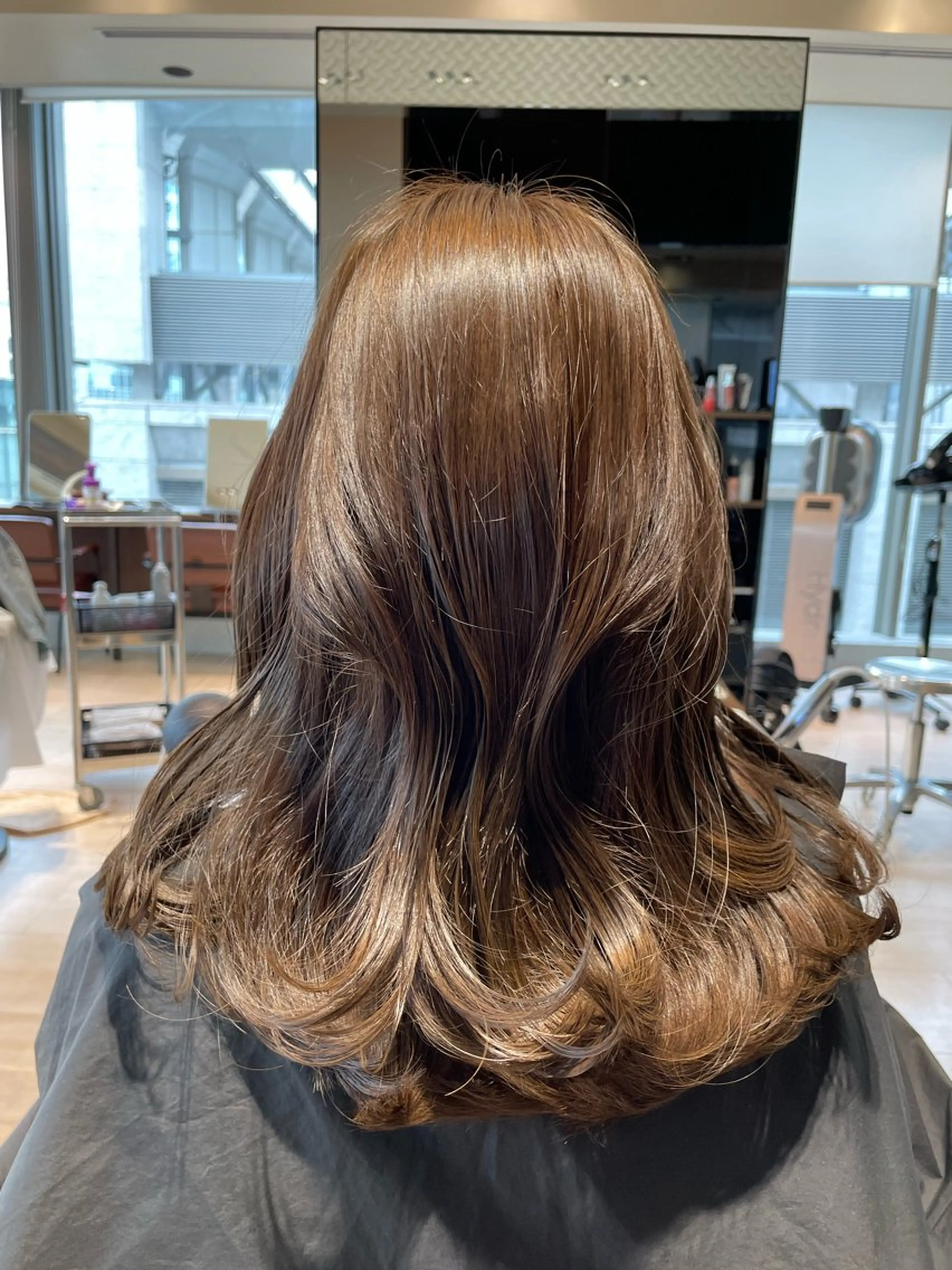 カラー レイヤーカット/ アレンジ/うみのヘアスタイル