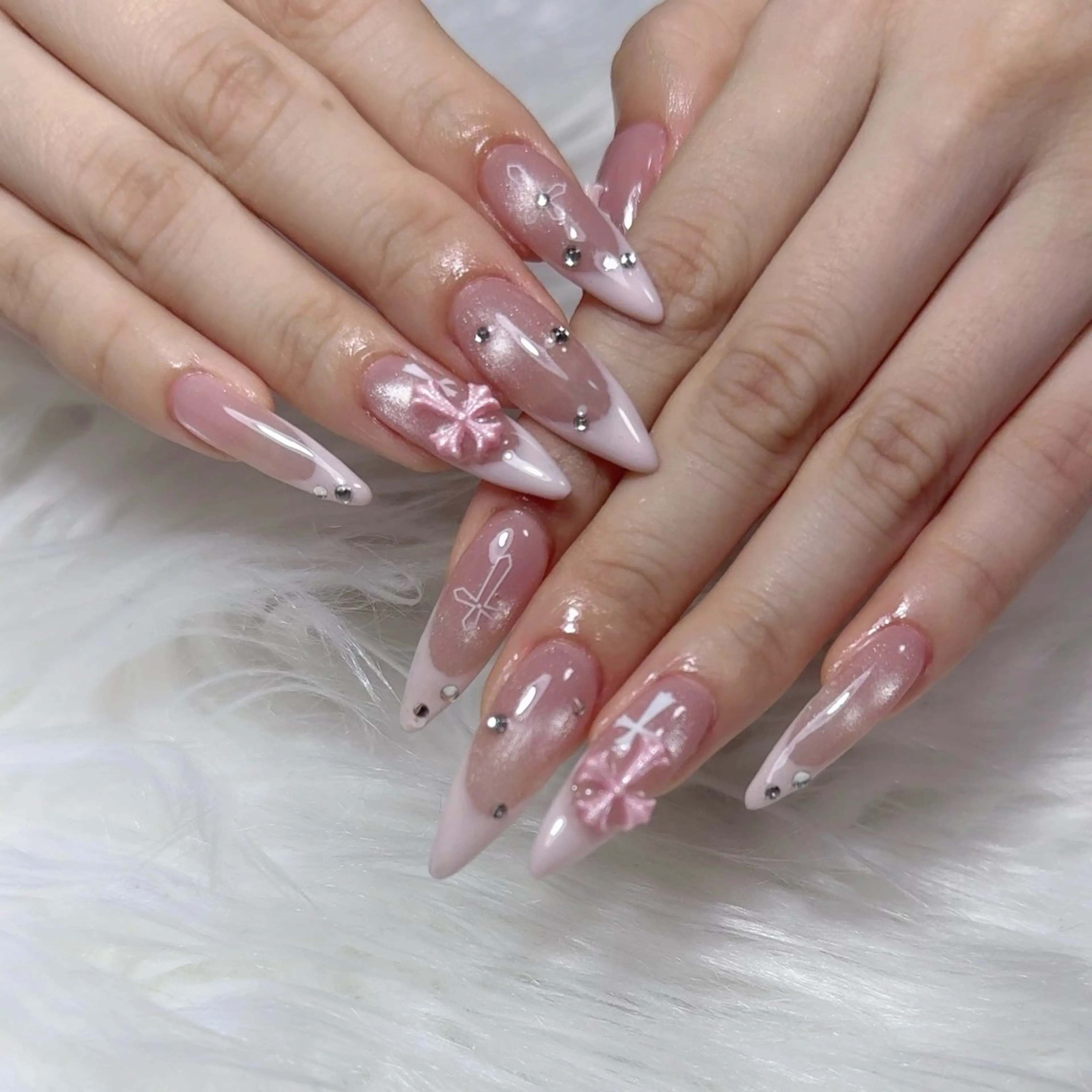 ネイル 持ち込み ハンドネイル L'ino nailのネイルデザイン