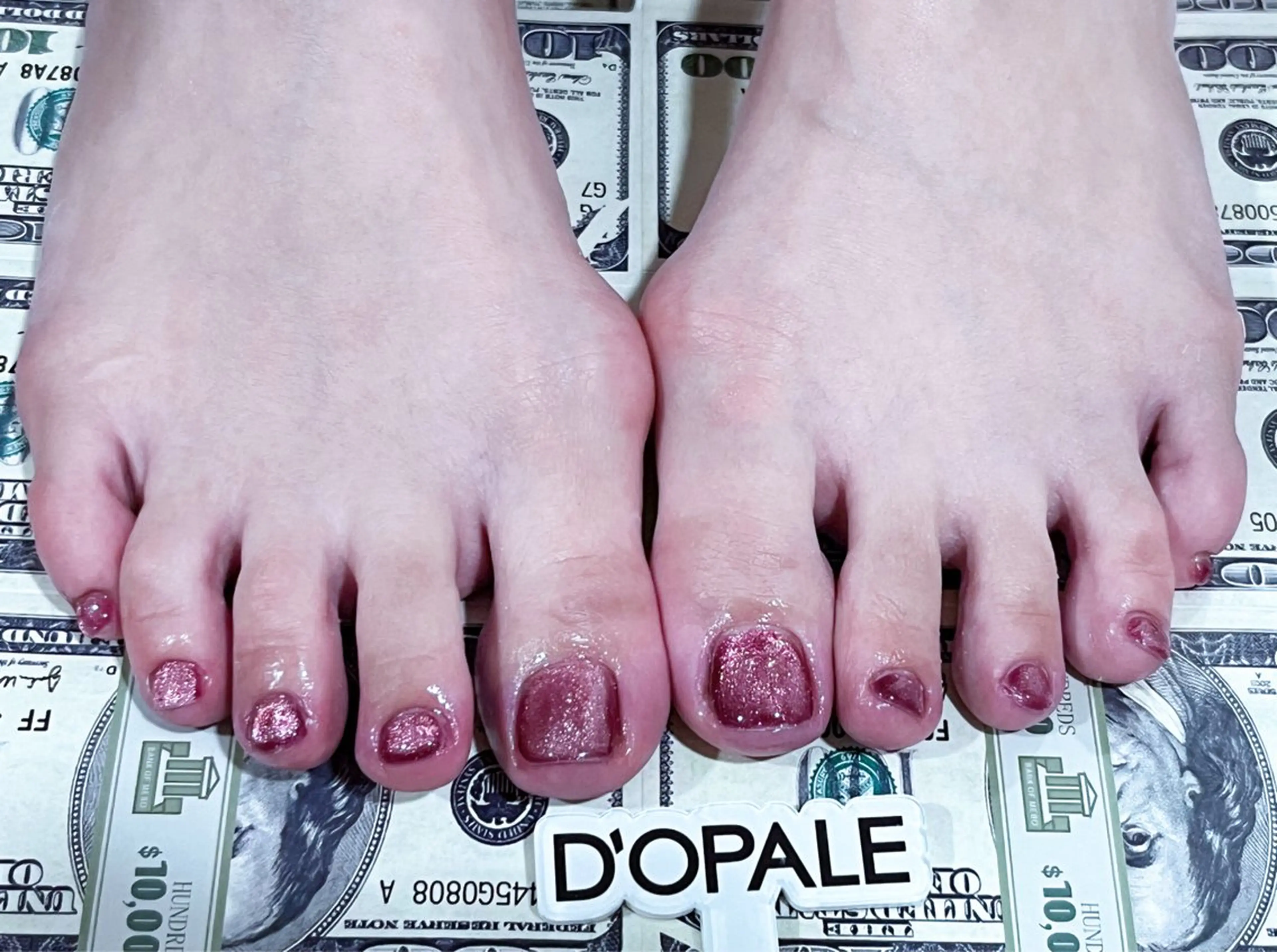 ネイル フットネイル D‘OPALEサロン所属・長さ出し専門店 上野kkのネイルデザイン