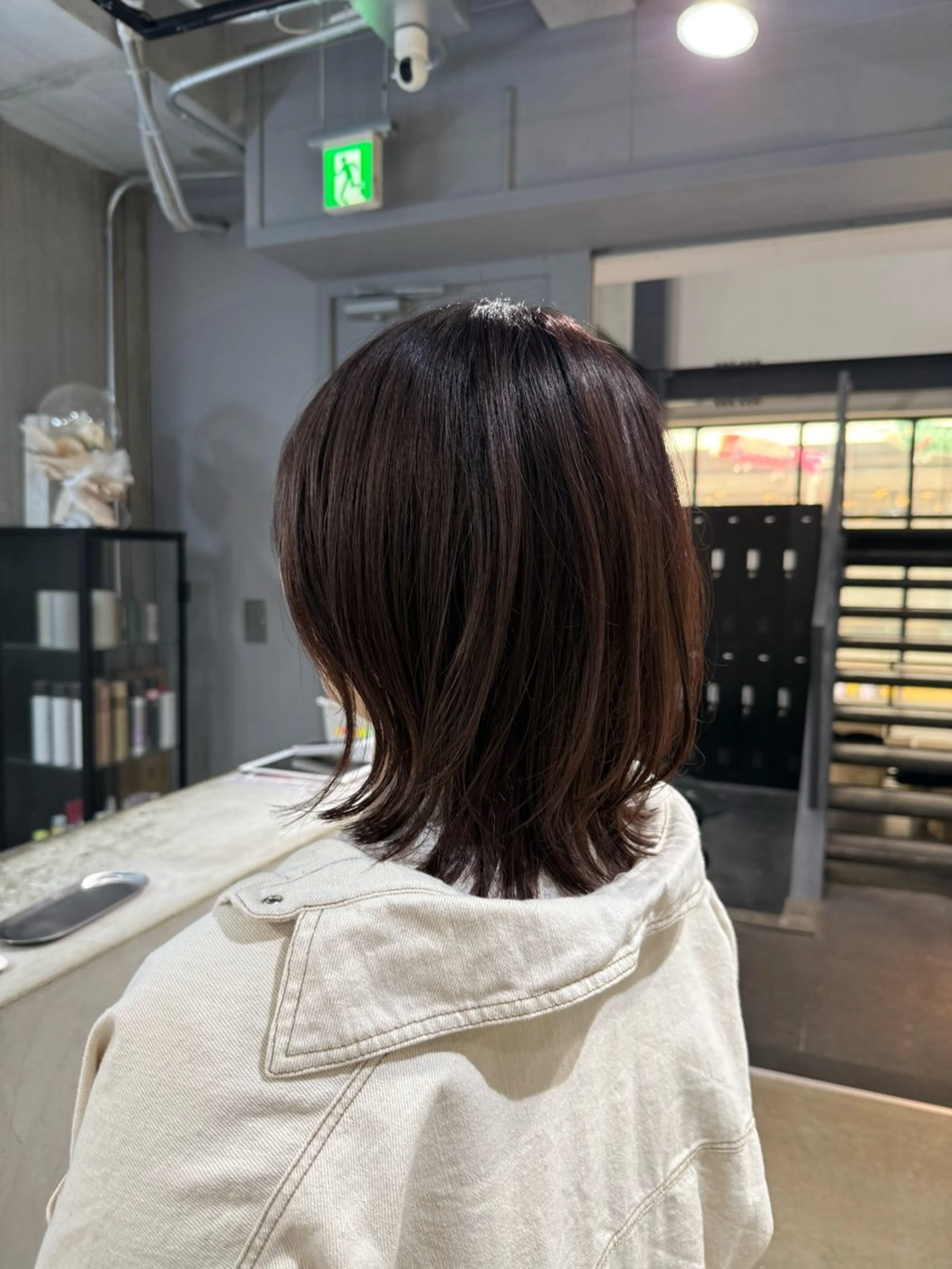 ミディアム ミディアムレイヤー レイヤーカット カット 小倉/髪質改善 /カラー/五郡 陽菜のヘアスタイル