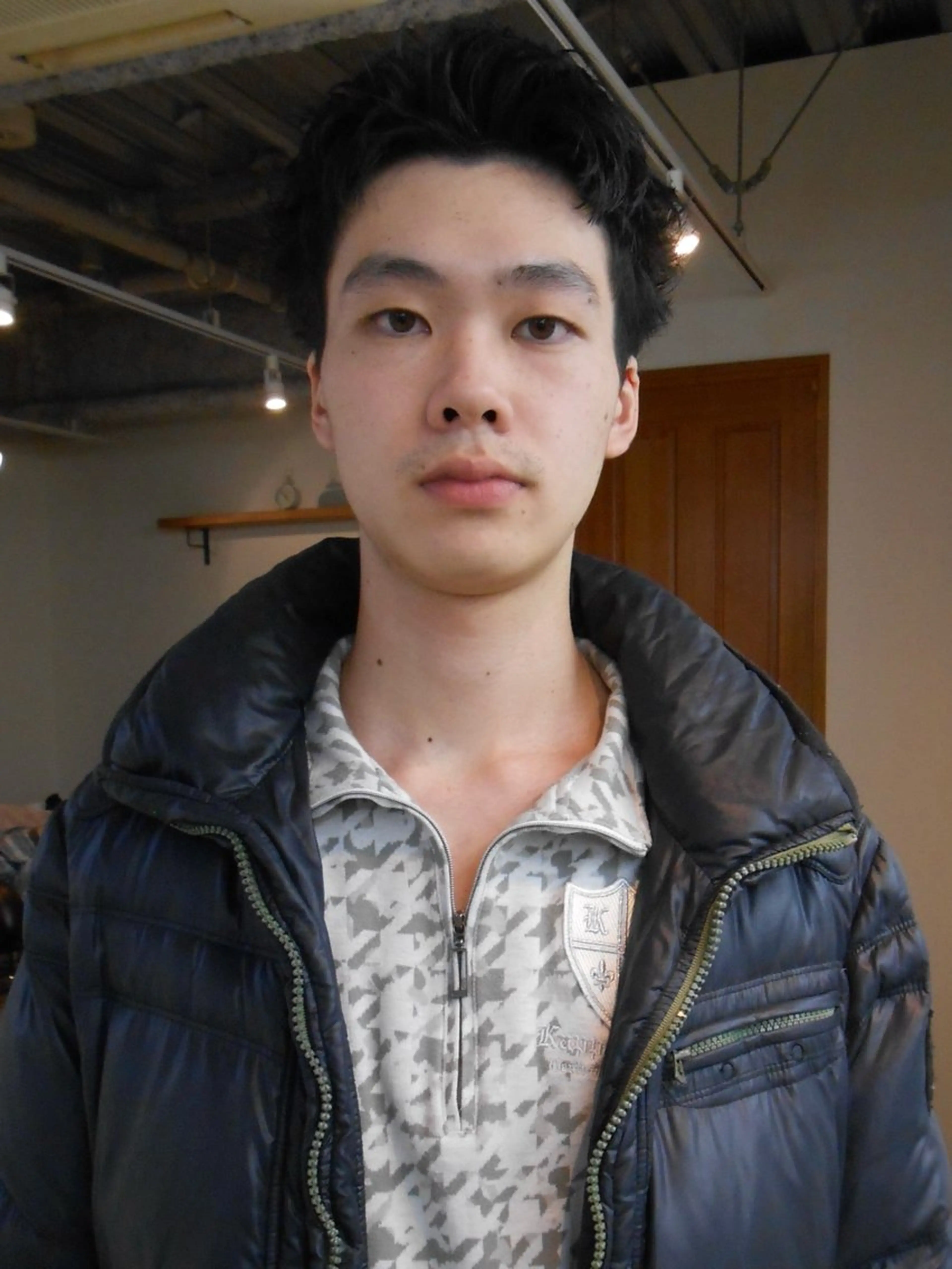 ショート メンズ カット トリートメント グランジヘア 無造作ヘアHYUGAのヘアスタイル