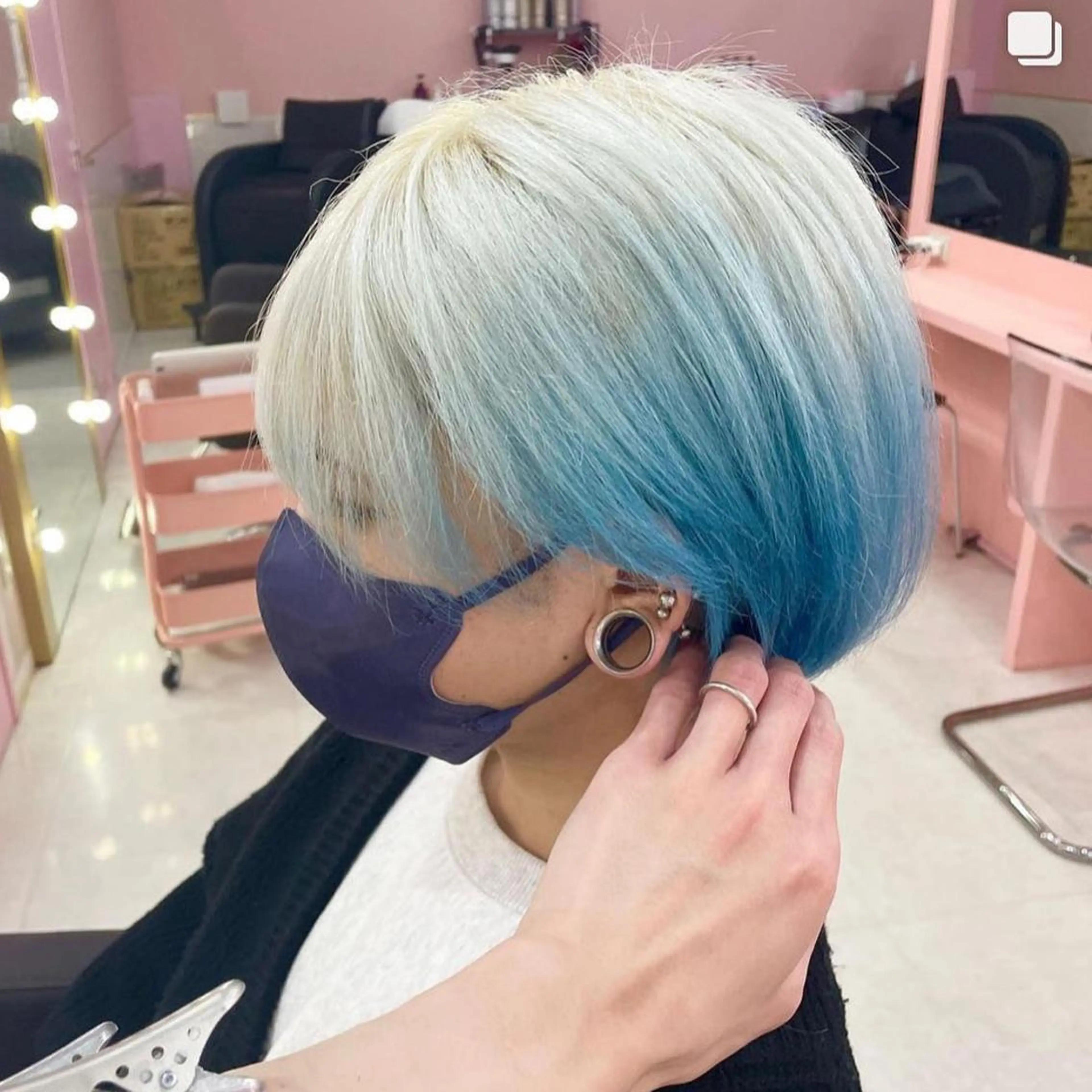 ショート カラー ヘアアレンジ ベージュカラー ブリーチ 抜きっぱなしブロンド ブロンド 透明感カラー ヘアカラー トリートメント ❄️💛エクステ ブリーチ❄️yukiのヘアスタイル