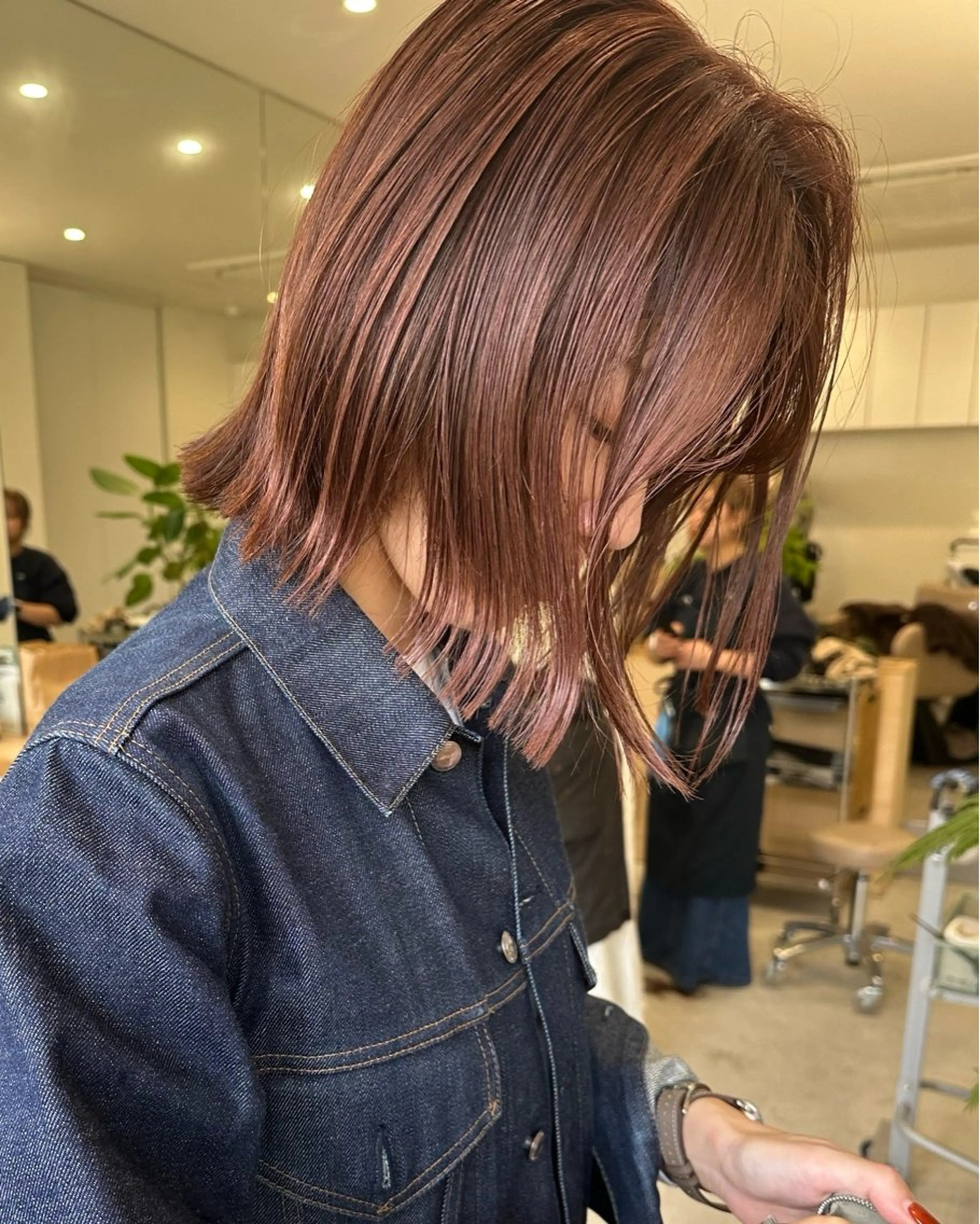 ショート カラー rion🪽 /縮毛矯正のヘアスタイル