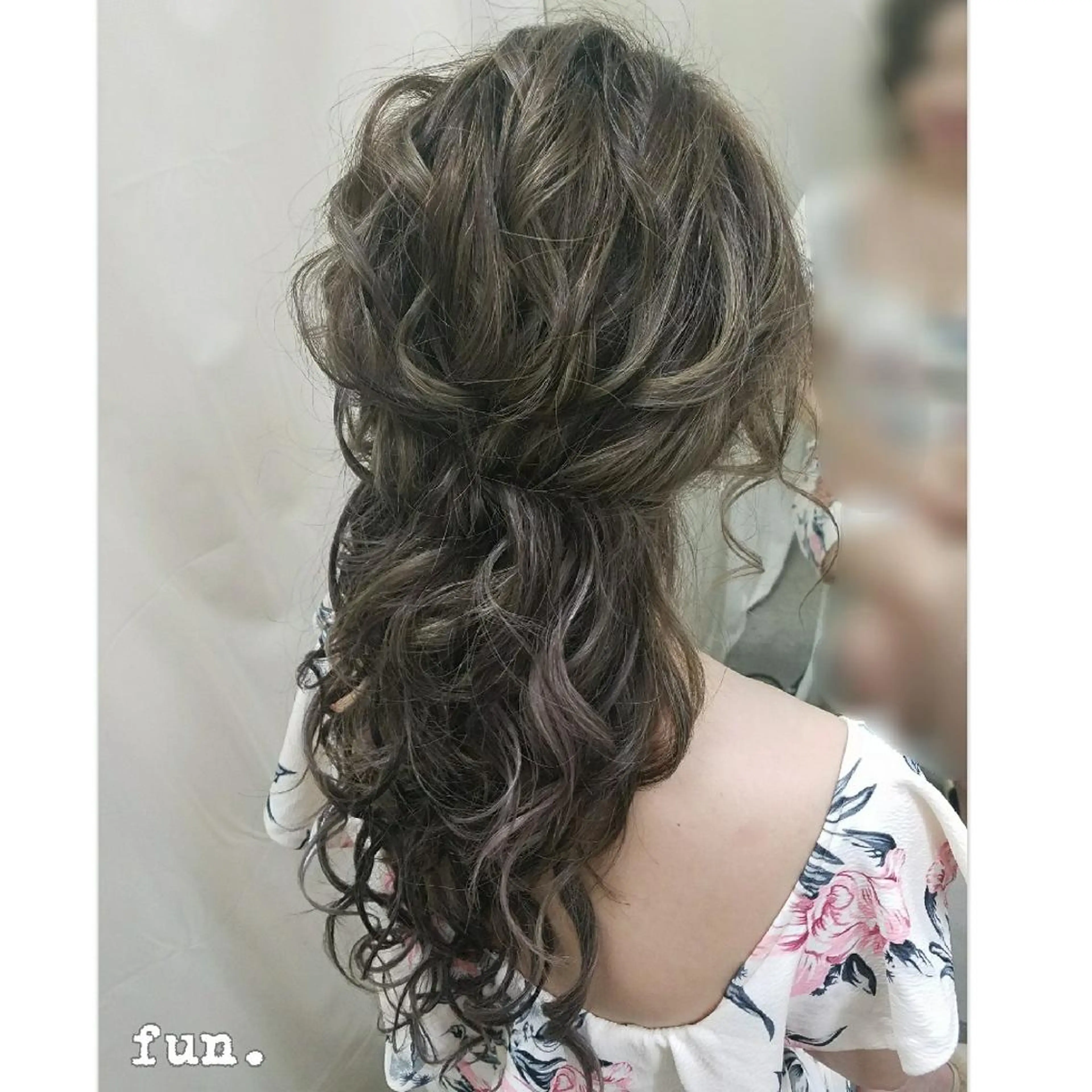 ロング ヘアアレンジ fun./ヘアセット /エクステ/着付のその他イメージ