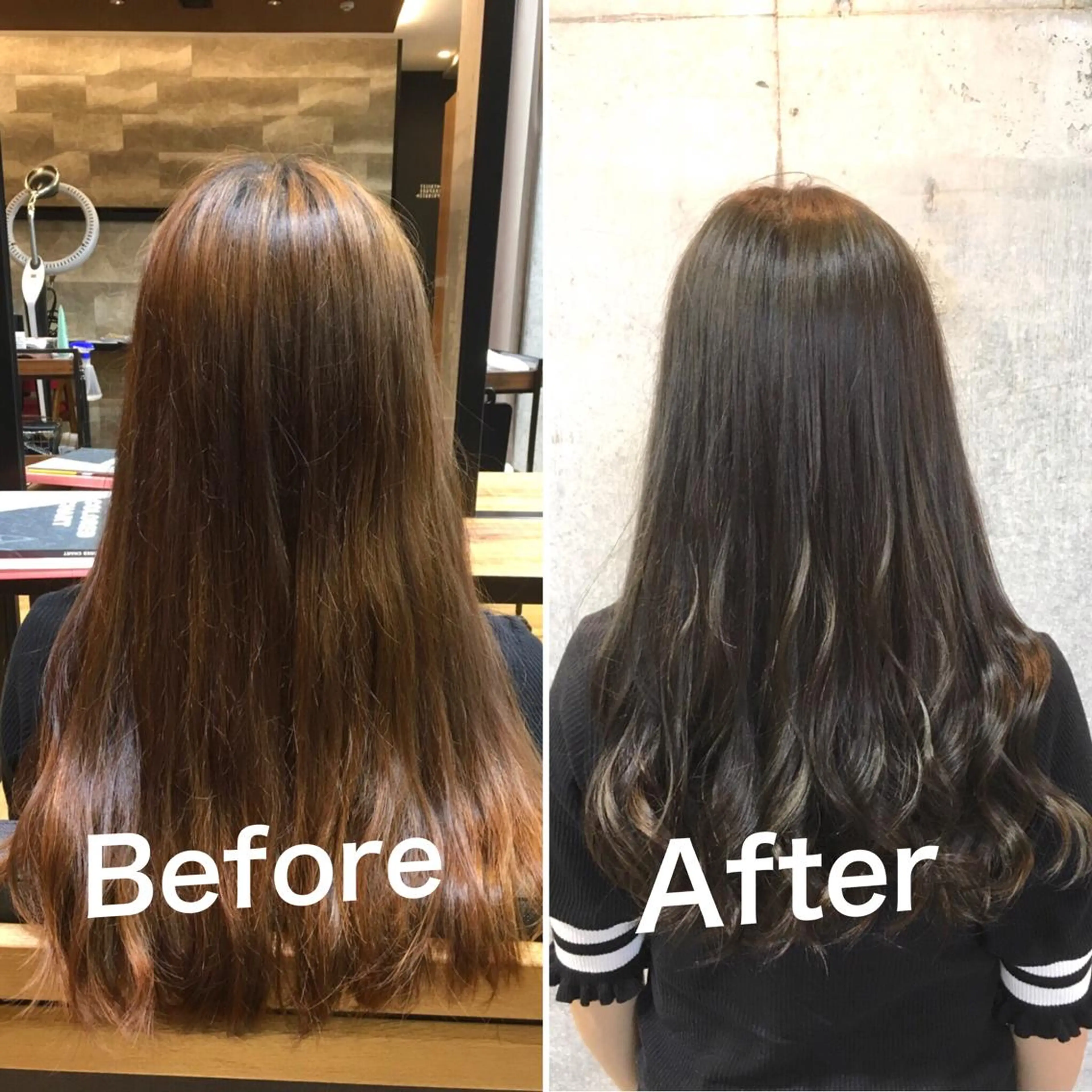 カラー カット トリートメント 佐瀬竜矢PRIMAL /portのヘアスタイル