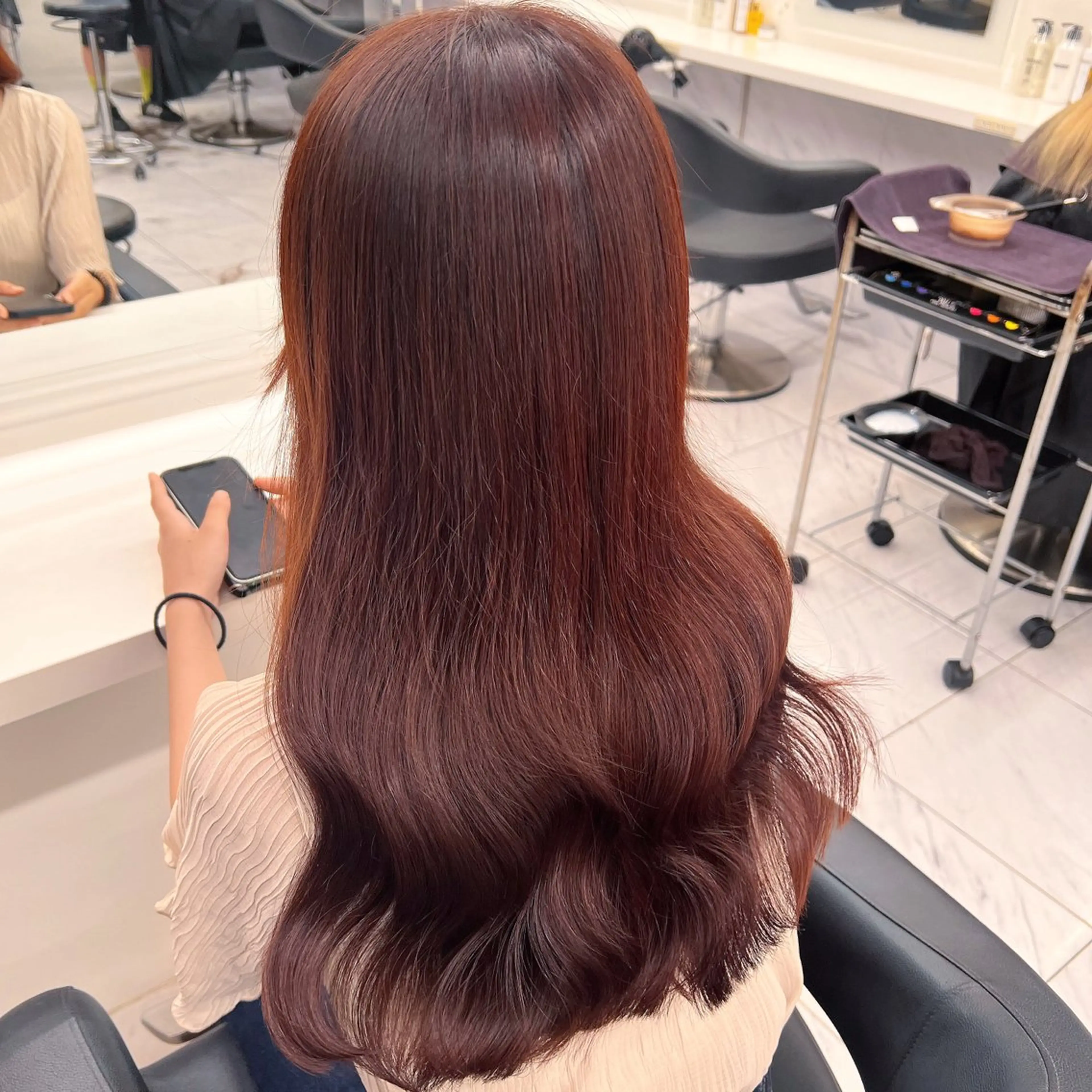 ロング カラー 💖札幌カラー 指名No.1💖玲奈のヘアスタイル